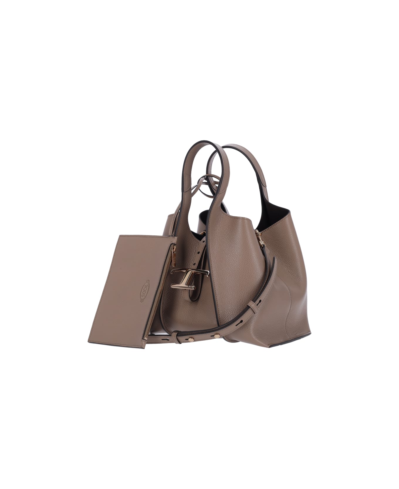 Tod's "t-timeless" Mini Bag - Taupe