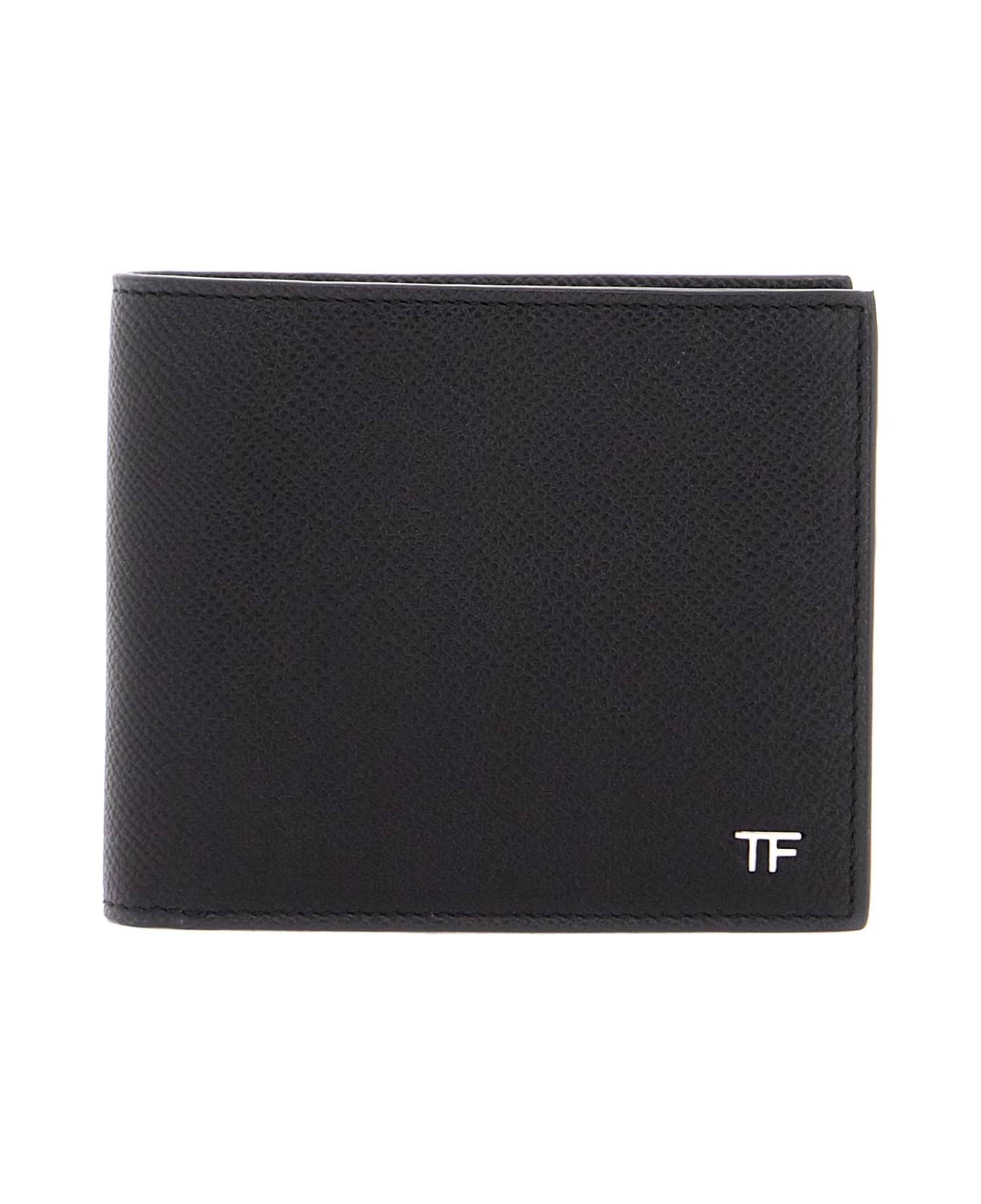 Tom Ford Bifold Leather Wallet - Black