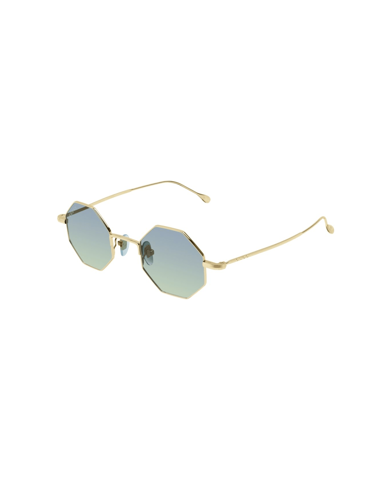 Gucci Eyewear Gg1814s-004gold-gold-light Blue - GOLD-GOLD-LIGHT BLUE