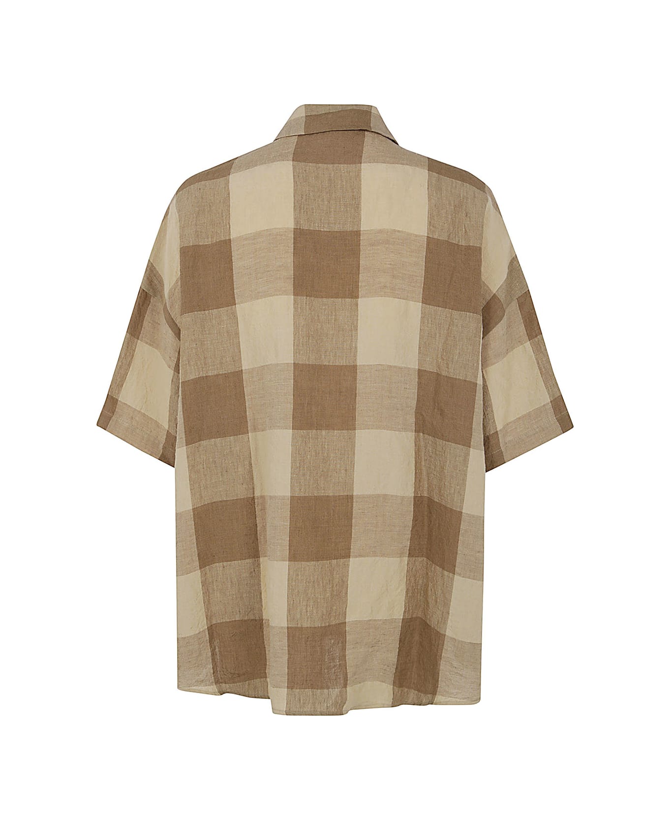 apuntob Short Sleeves Shirt - Hazelnut