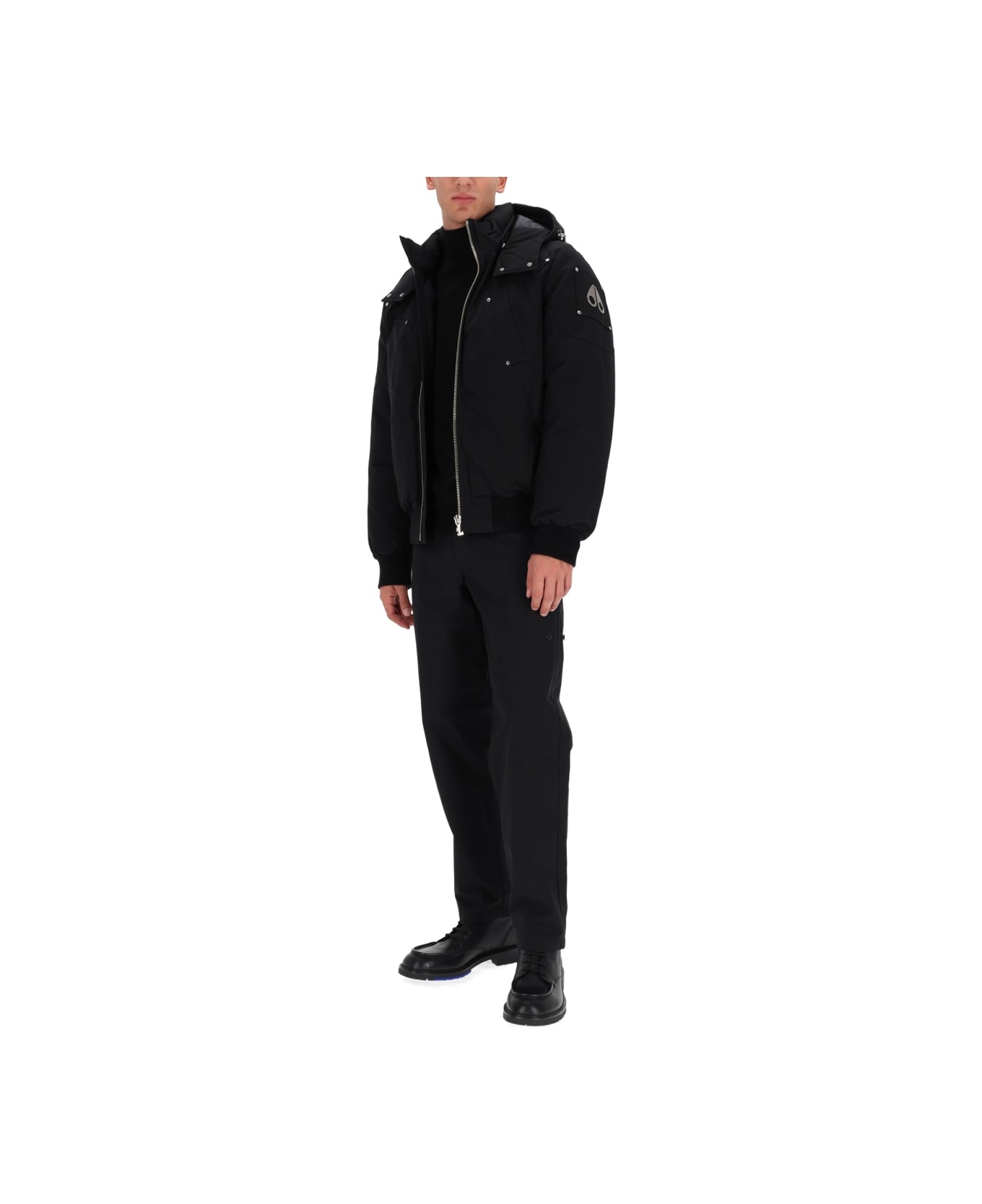 Moose Knuckles Bomber Original Ballistic Neoshear - BLACK