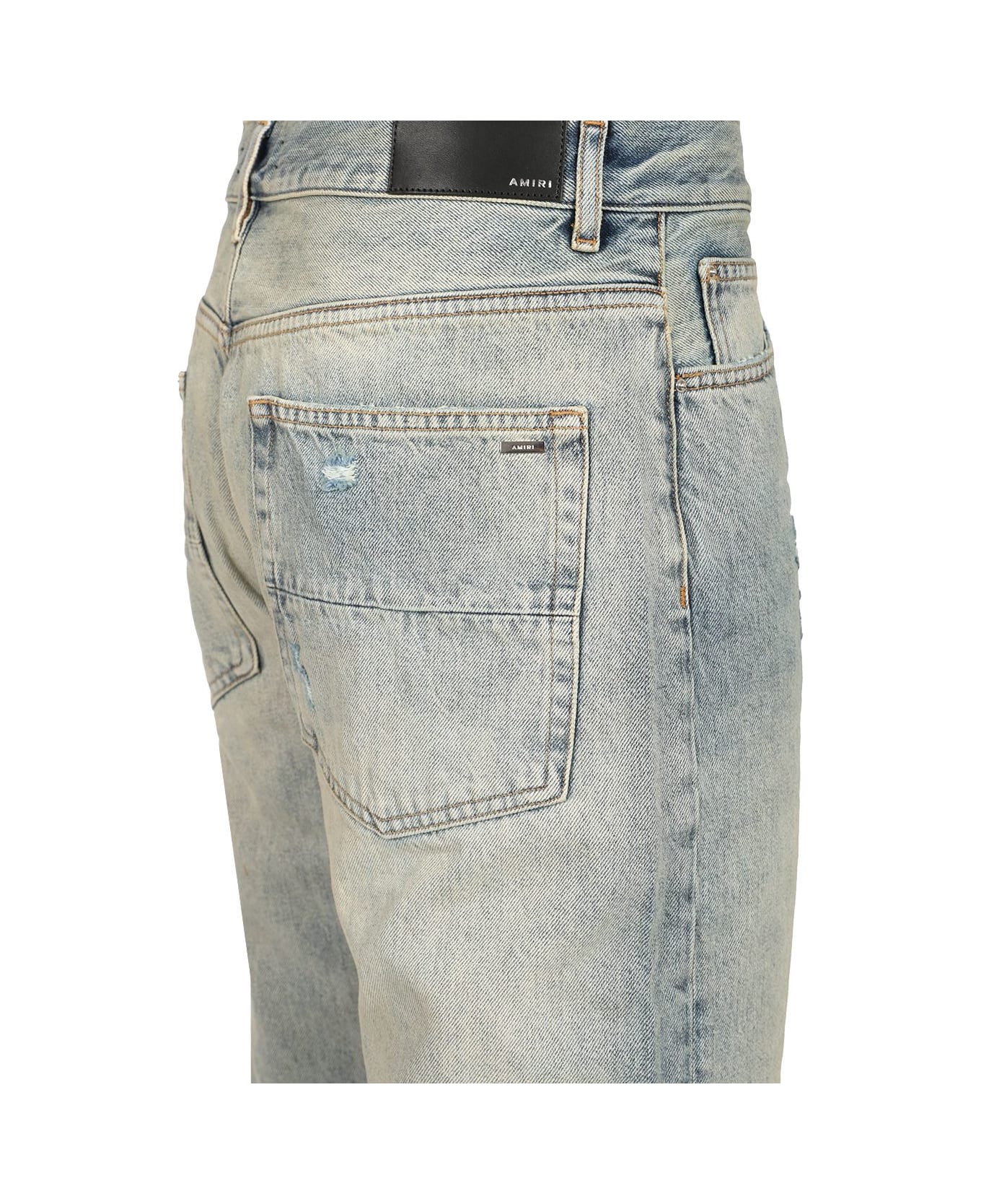 AMIRI Baggy Fit Jeans - Light blue