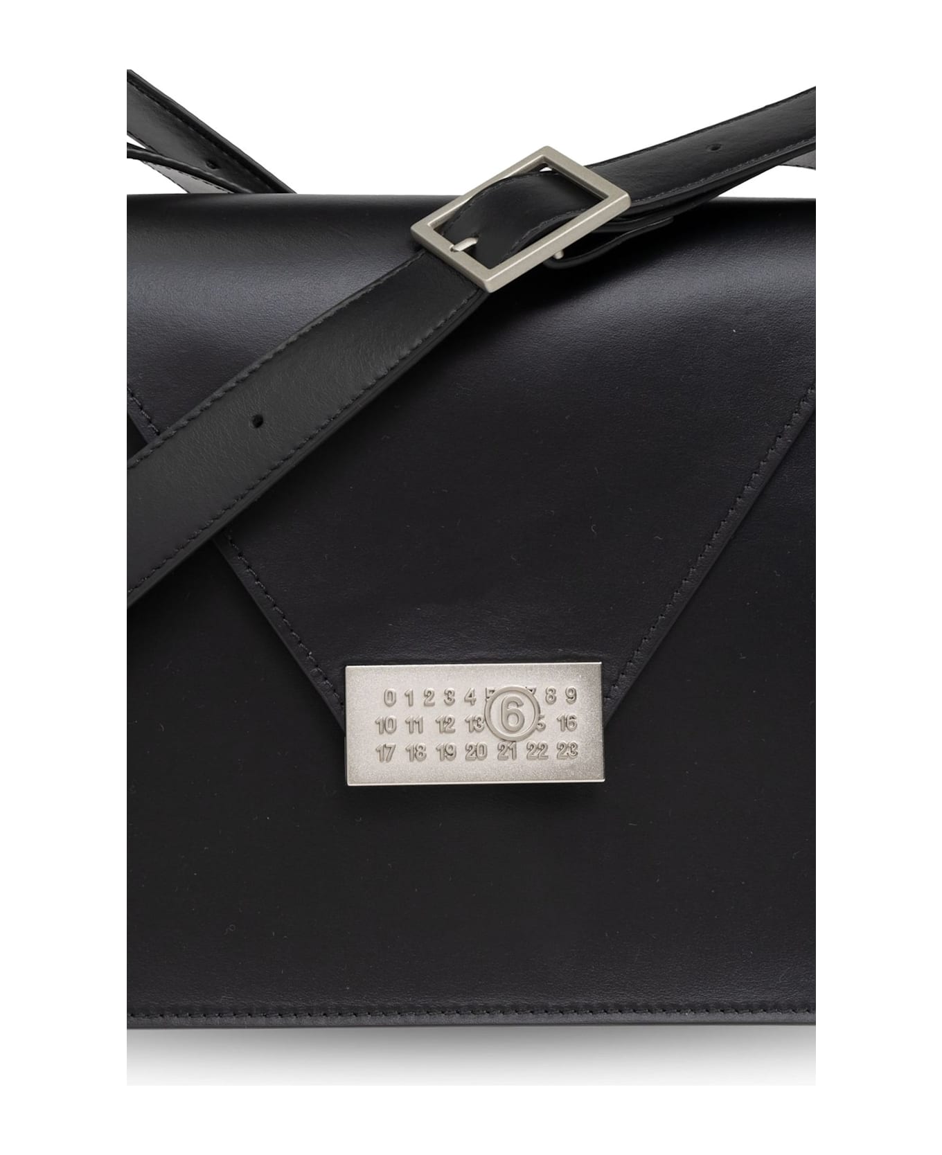 MM6 Maison Margiela Logo-engraved Shoulder Bag