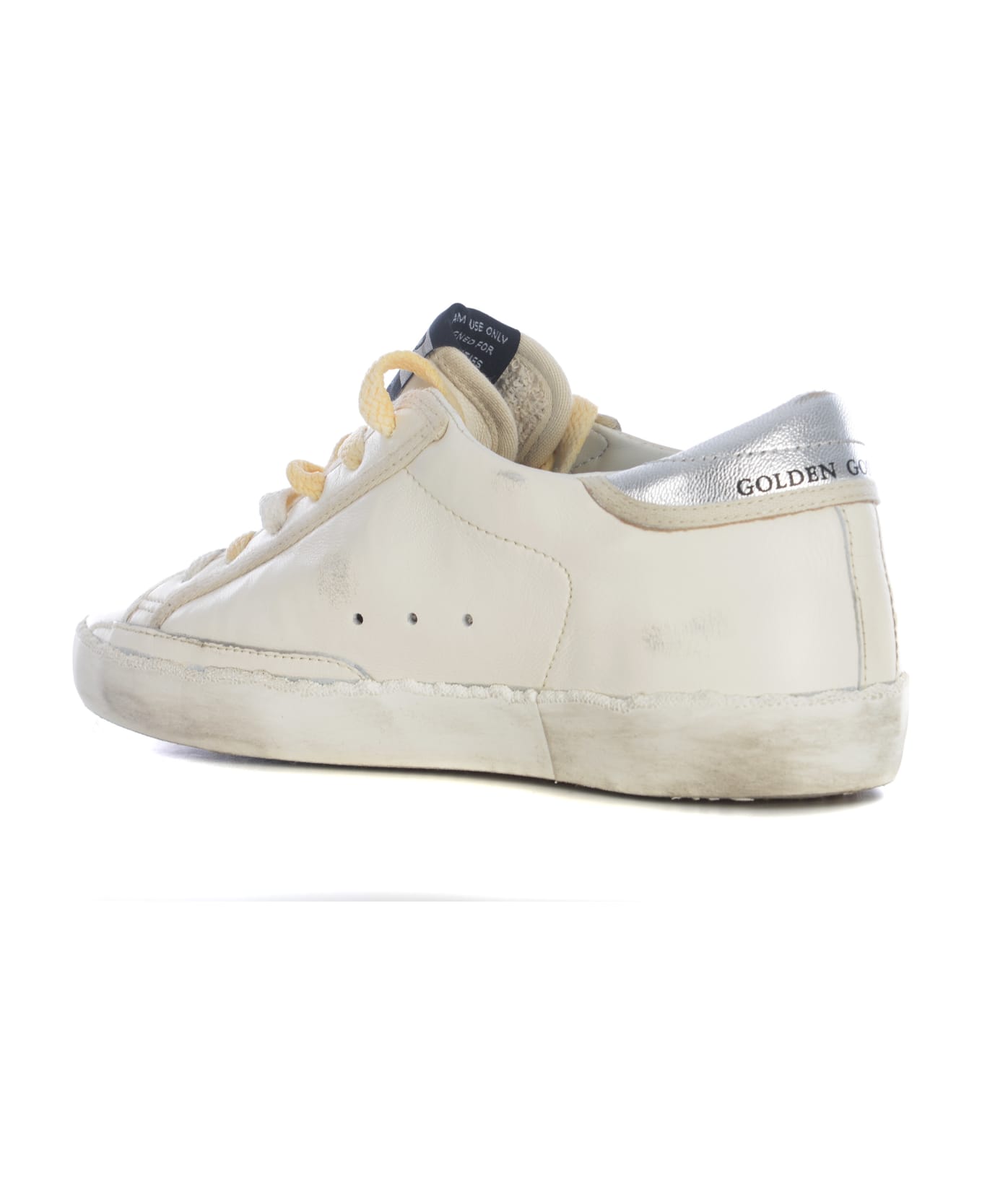Golden Goose Sneakers Golden Goose "super Star" Made Of Leather - Off white