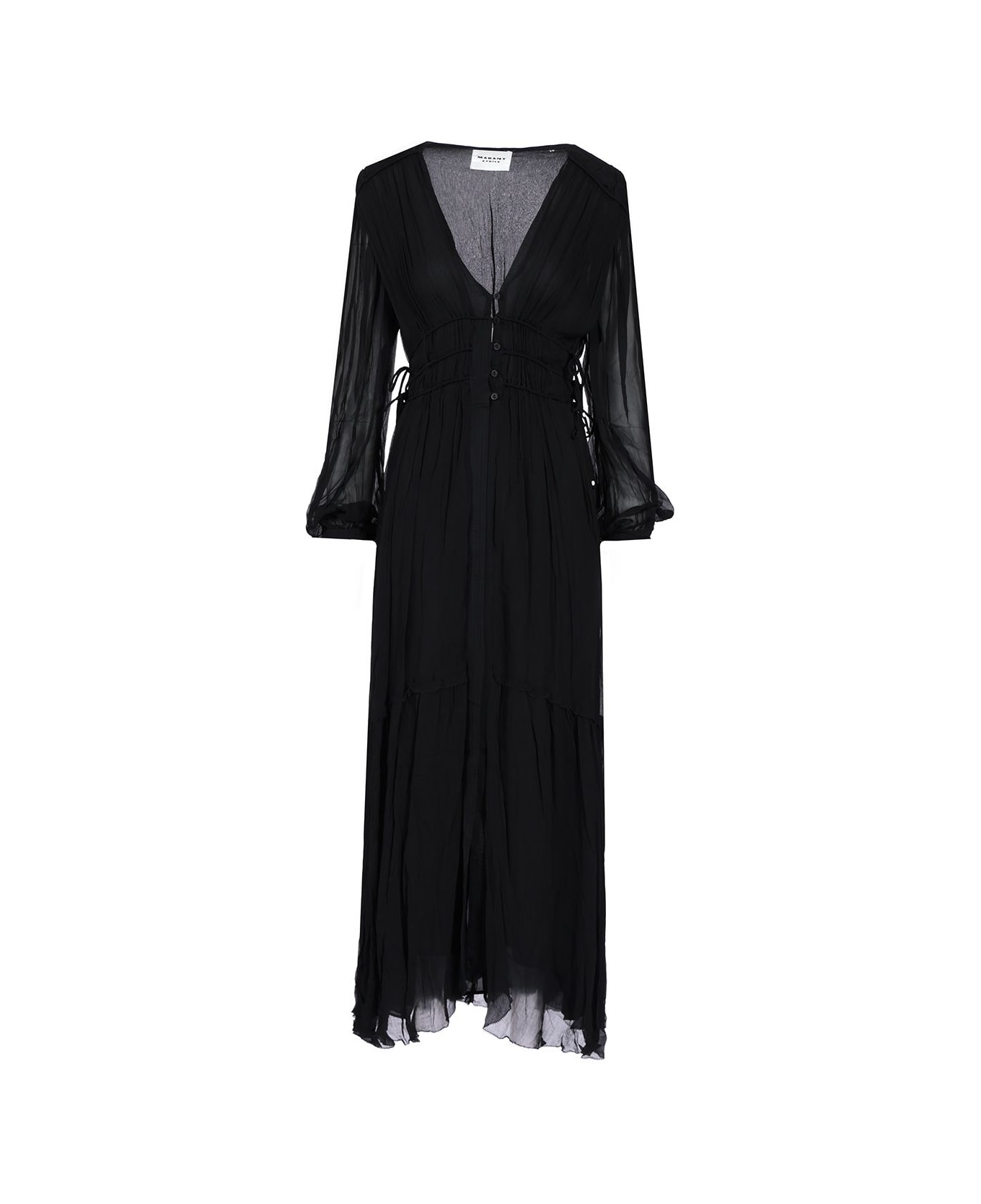 Marant Étoile 'amara' Maxi Dress - Black