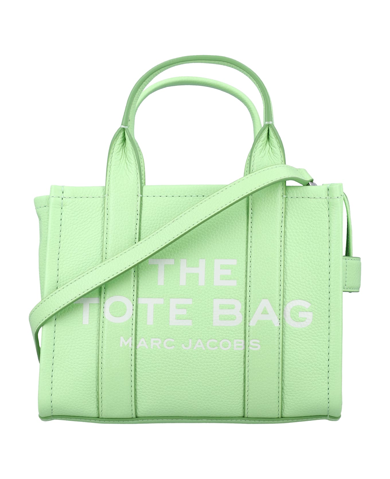 Marc Jacobs The Small Tote Bag Leather - PAPERMINT