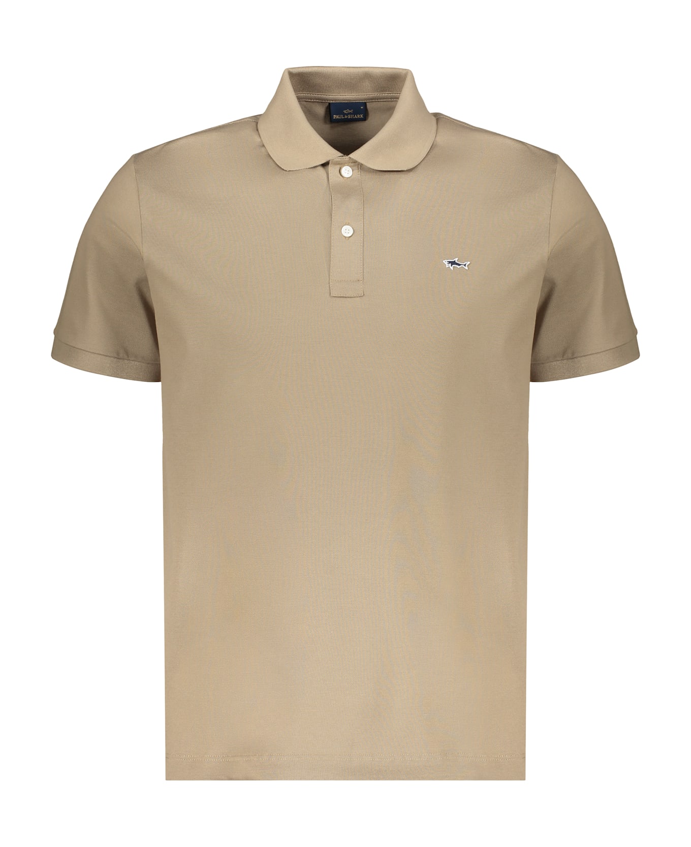 Paul&Shark Short Sleeve Polo Shirt - khaki