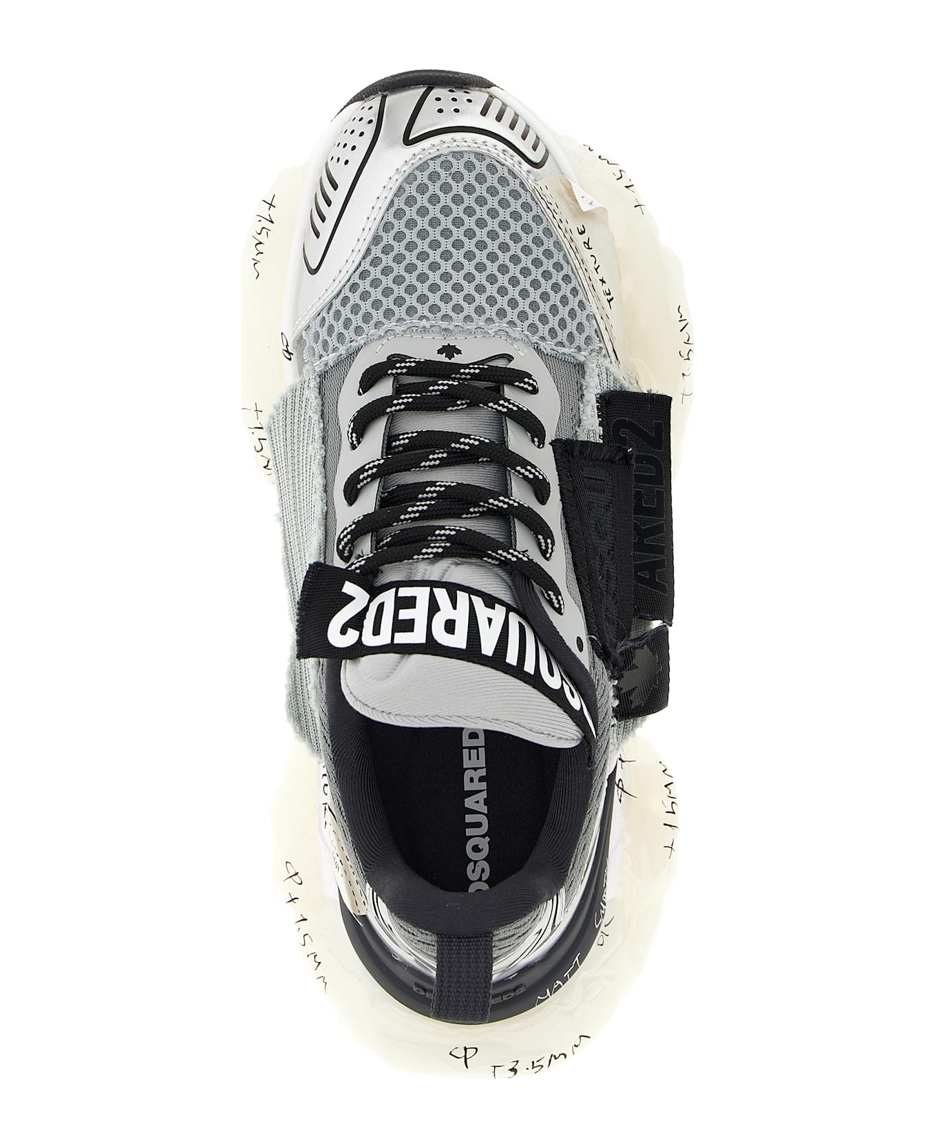 Dsquared2 
faster
 Sneakers - Gray