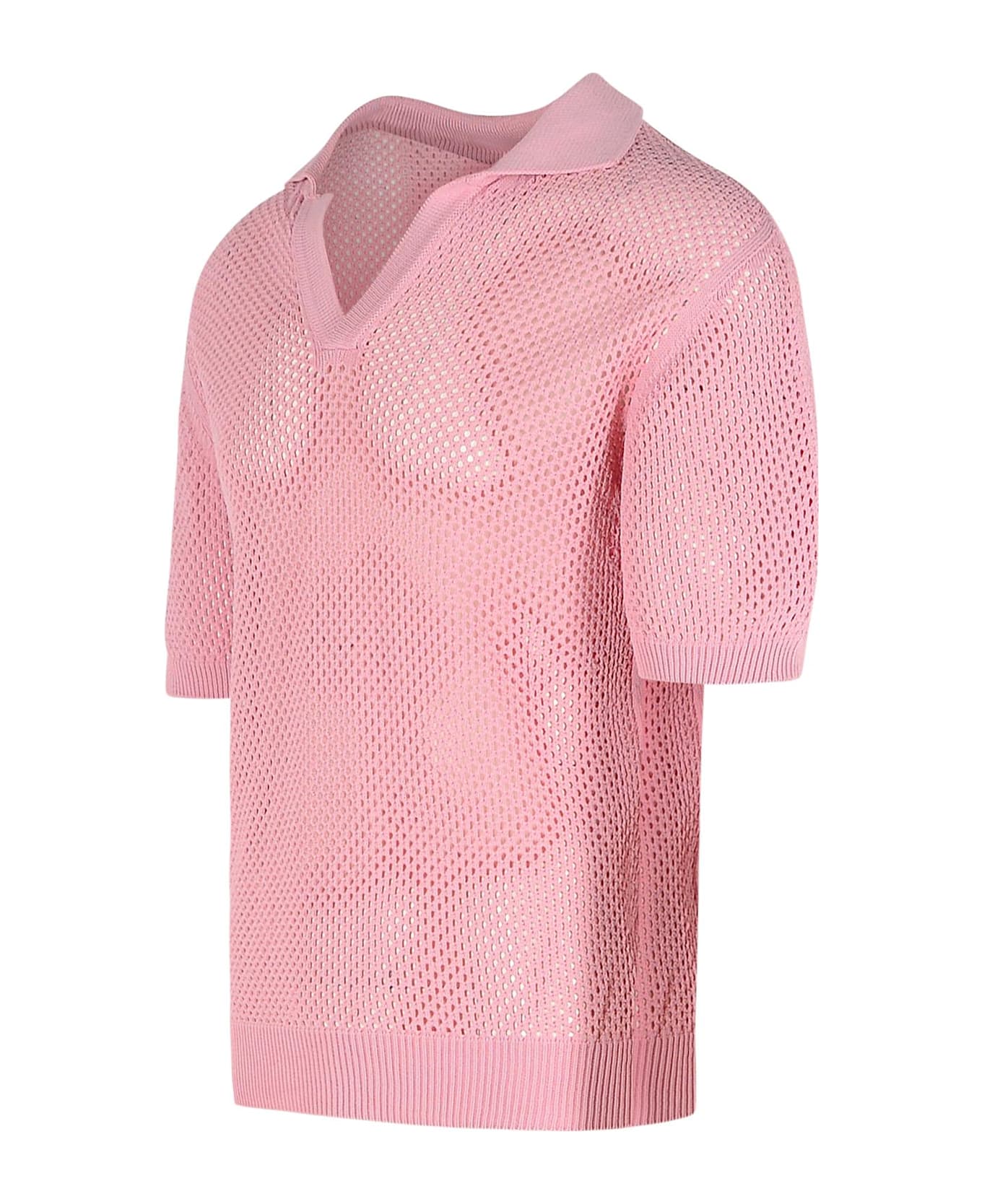 Laneus Pink Viscose Blend Sweater - Pink