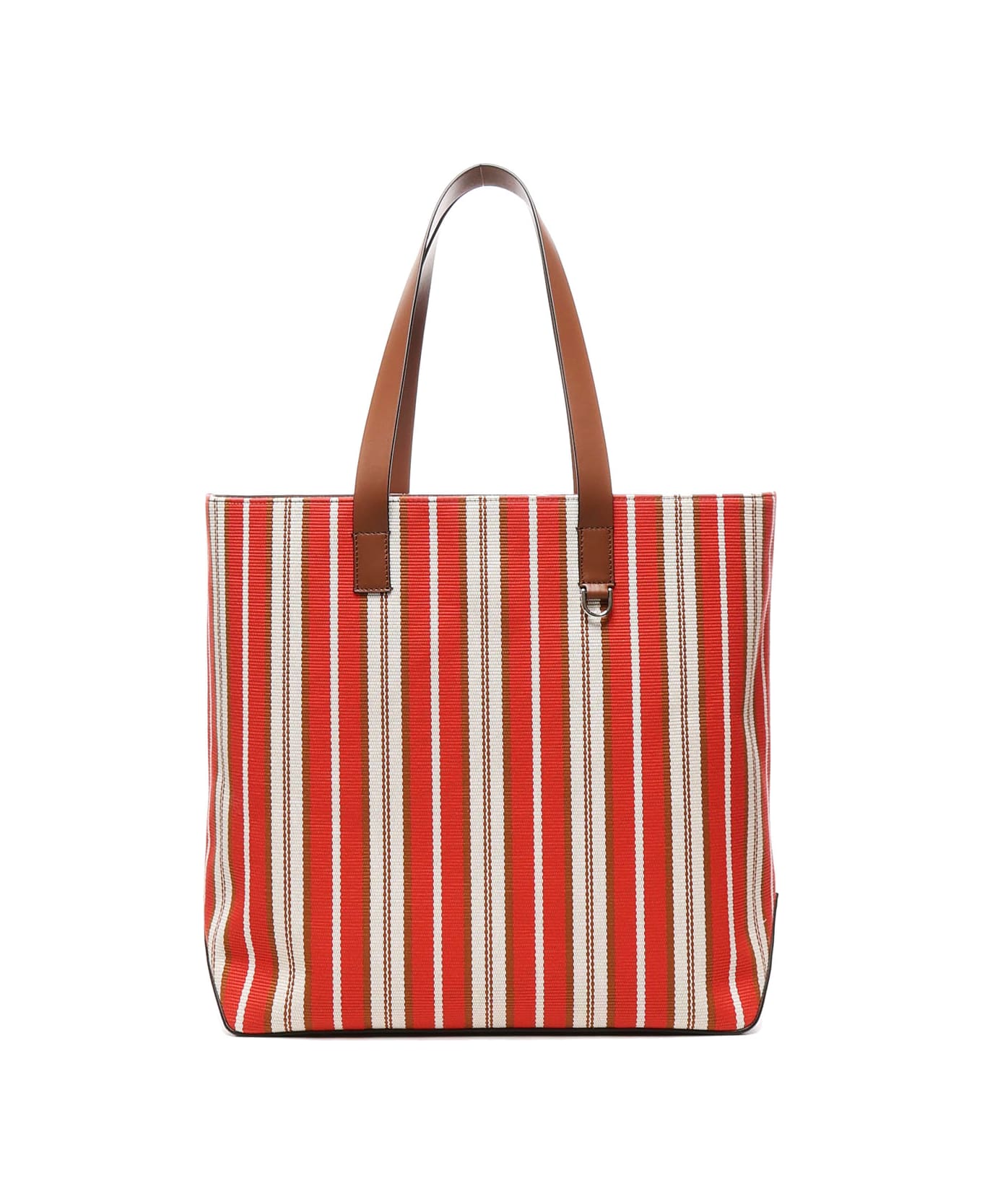 Medium Striped Shopping Bag - Thumbnail 4