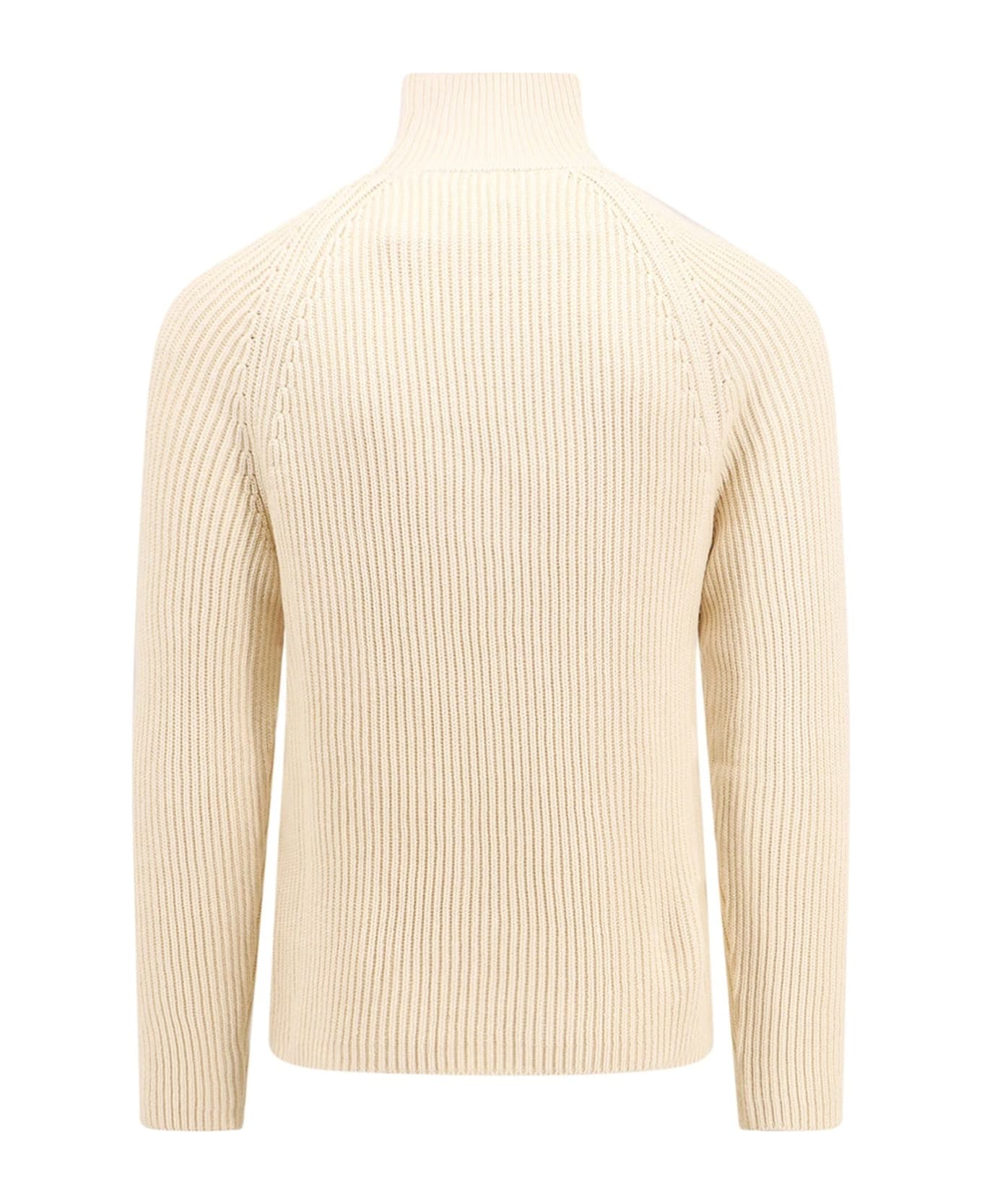 Ami Alexandre Mattiussi Turtleneck Sweater - White ニットウェア