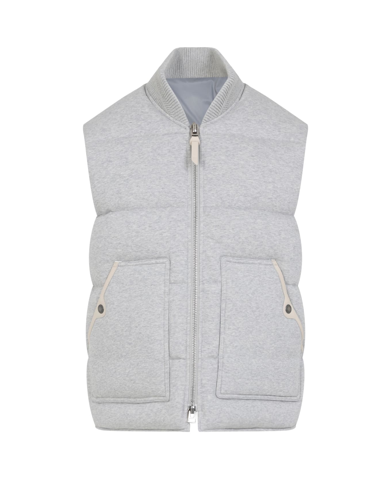 Tom Ford Cotton Gilet - Grey