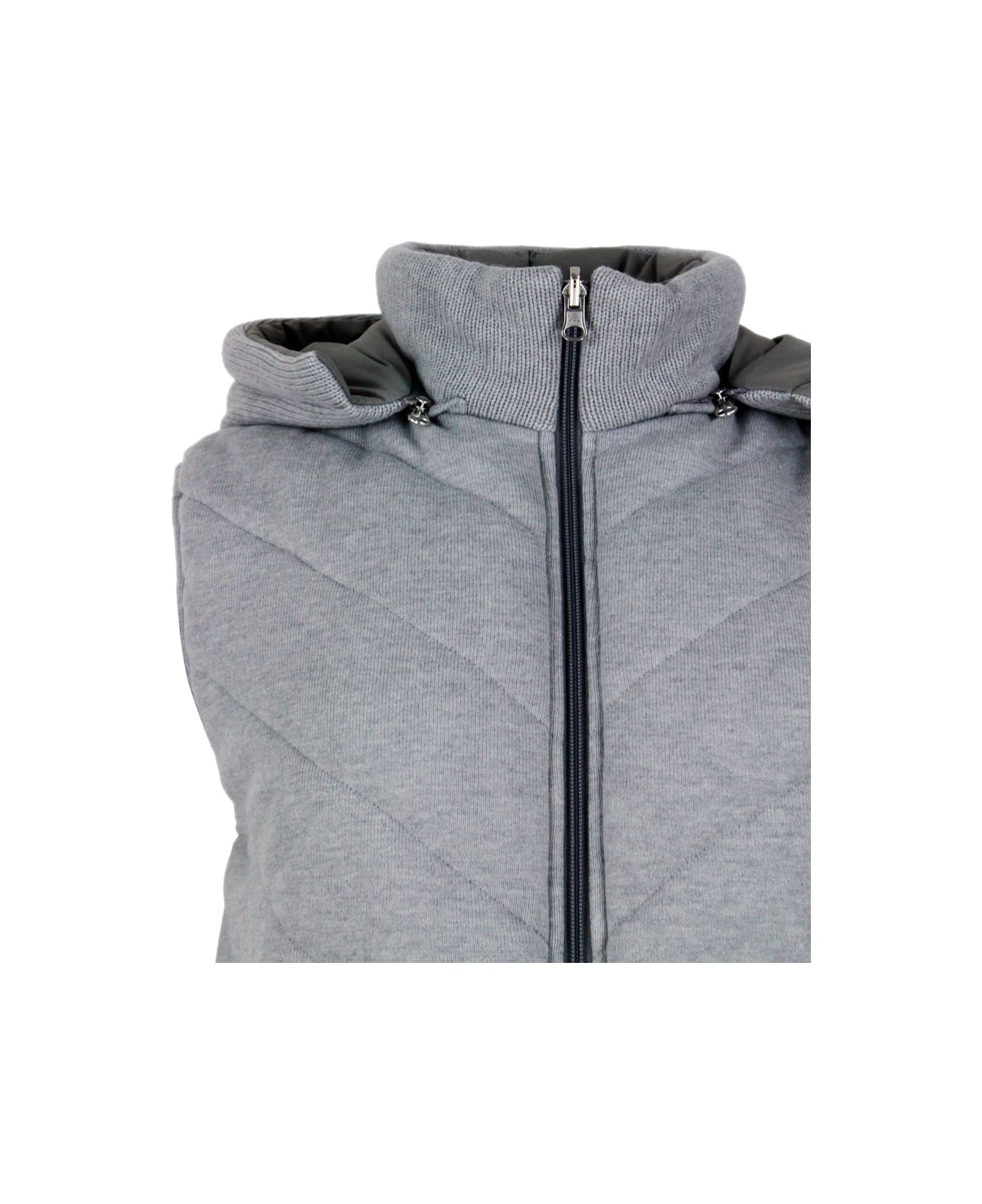 Barba Napoli Vest - Grey