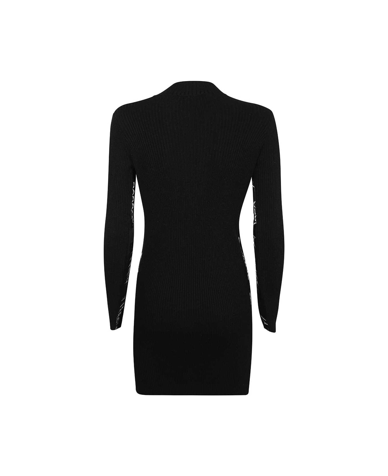 Barrow Ribbed Knit Dress - black ワンピース＆ドレス