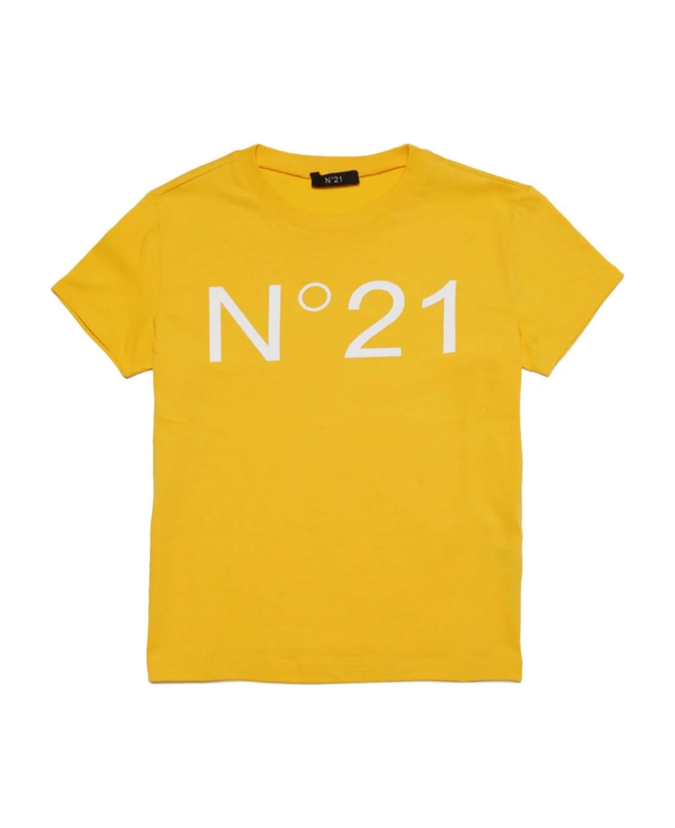 N.21 N°21 T-shirts And Polos Yellow - Yellow Tシャツ＆ポロシャツ