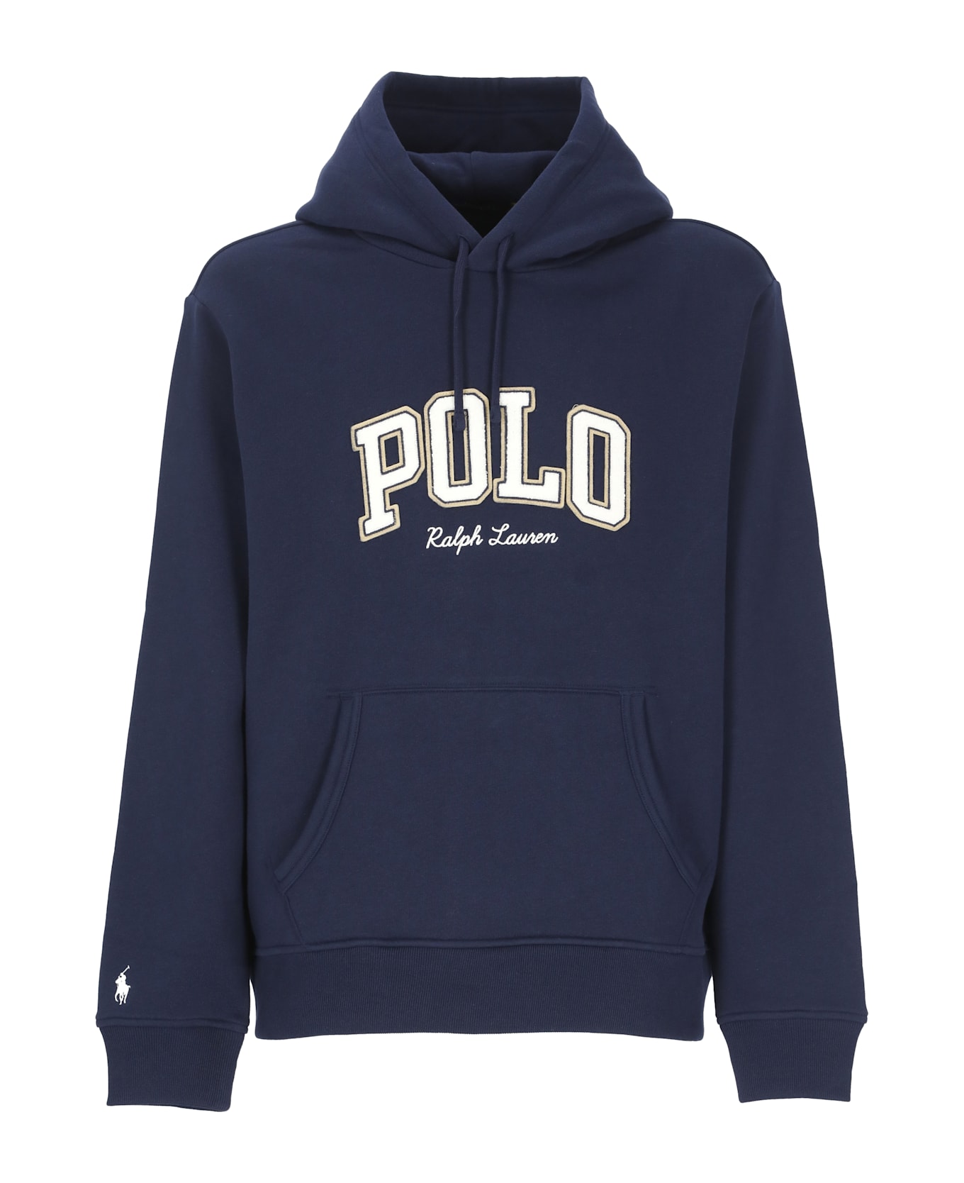 Ralph Lauren Hoodie With Logo - BLUE