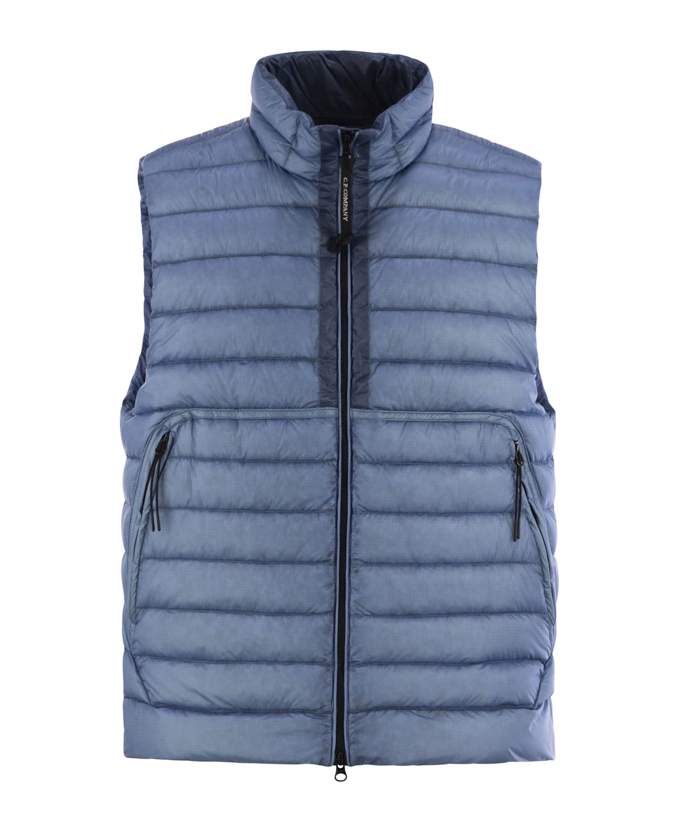 C.P. Company Sleeveless Made In D.d. Shell - Light Blue