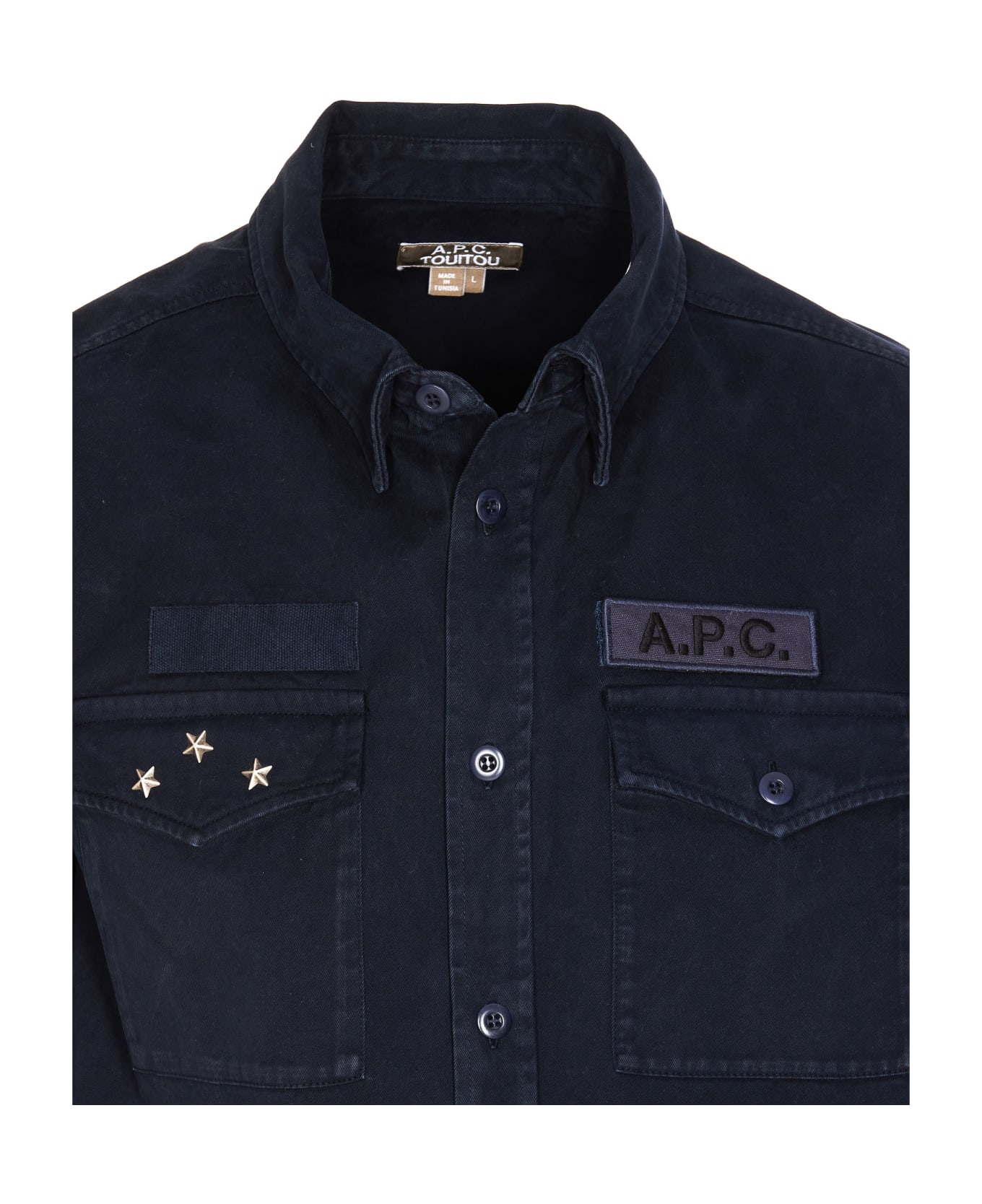 A.P.C. Shirt - Blue ジャケット