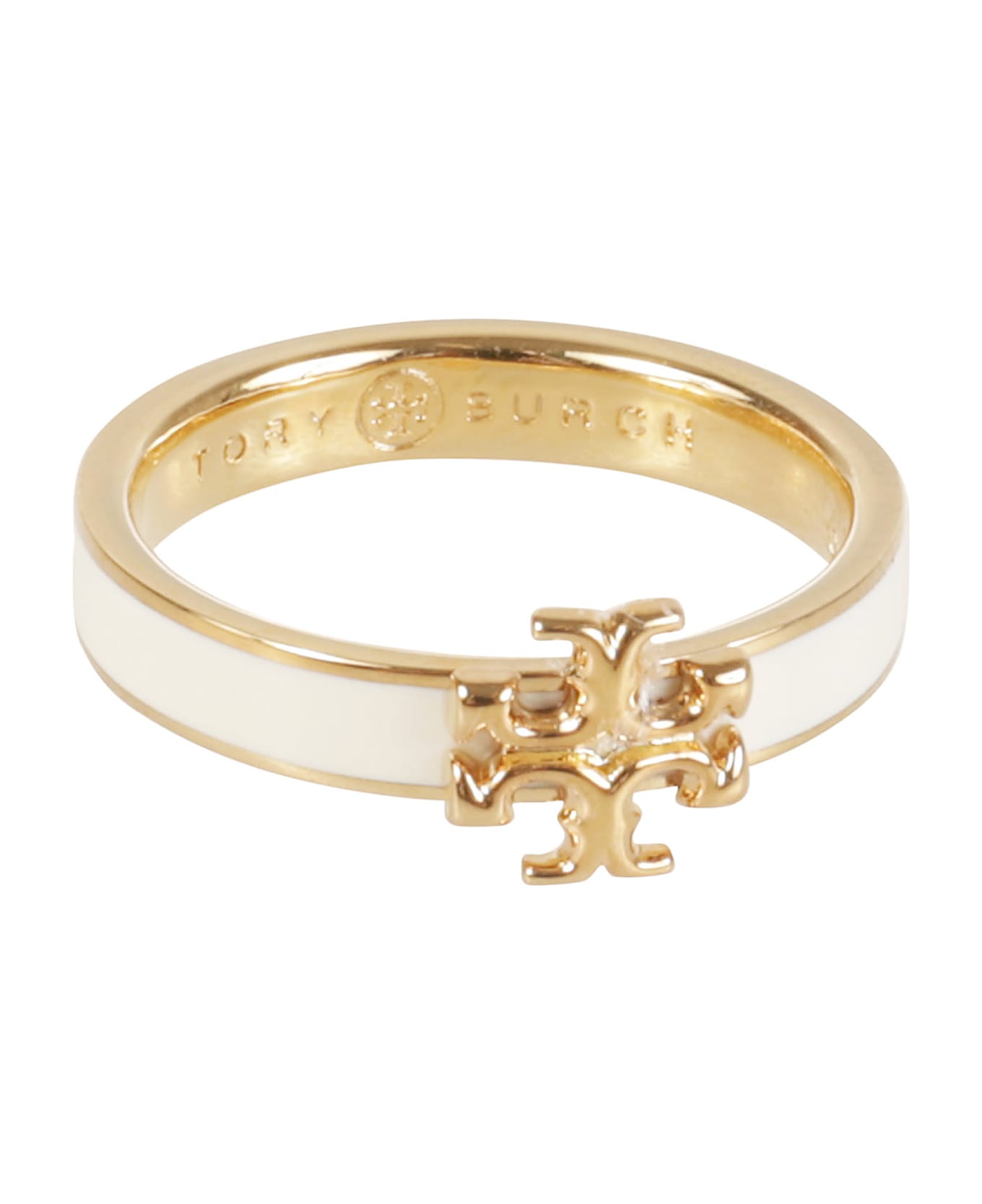 Tory Burch Kira Enamel Ring - Tory Gold