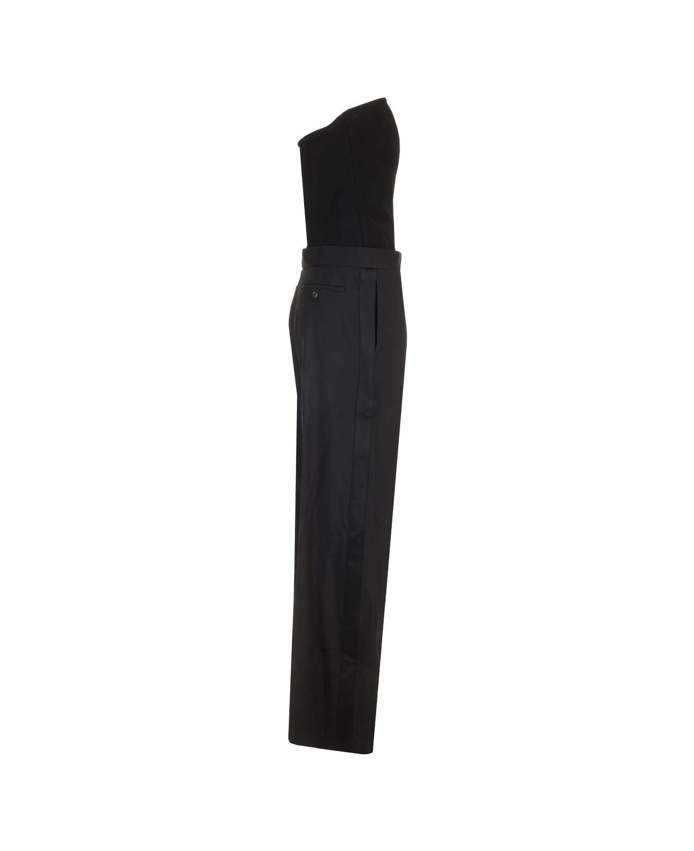 Alaia Tuxedo Jumpsuit - Black