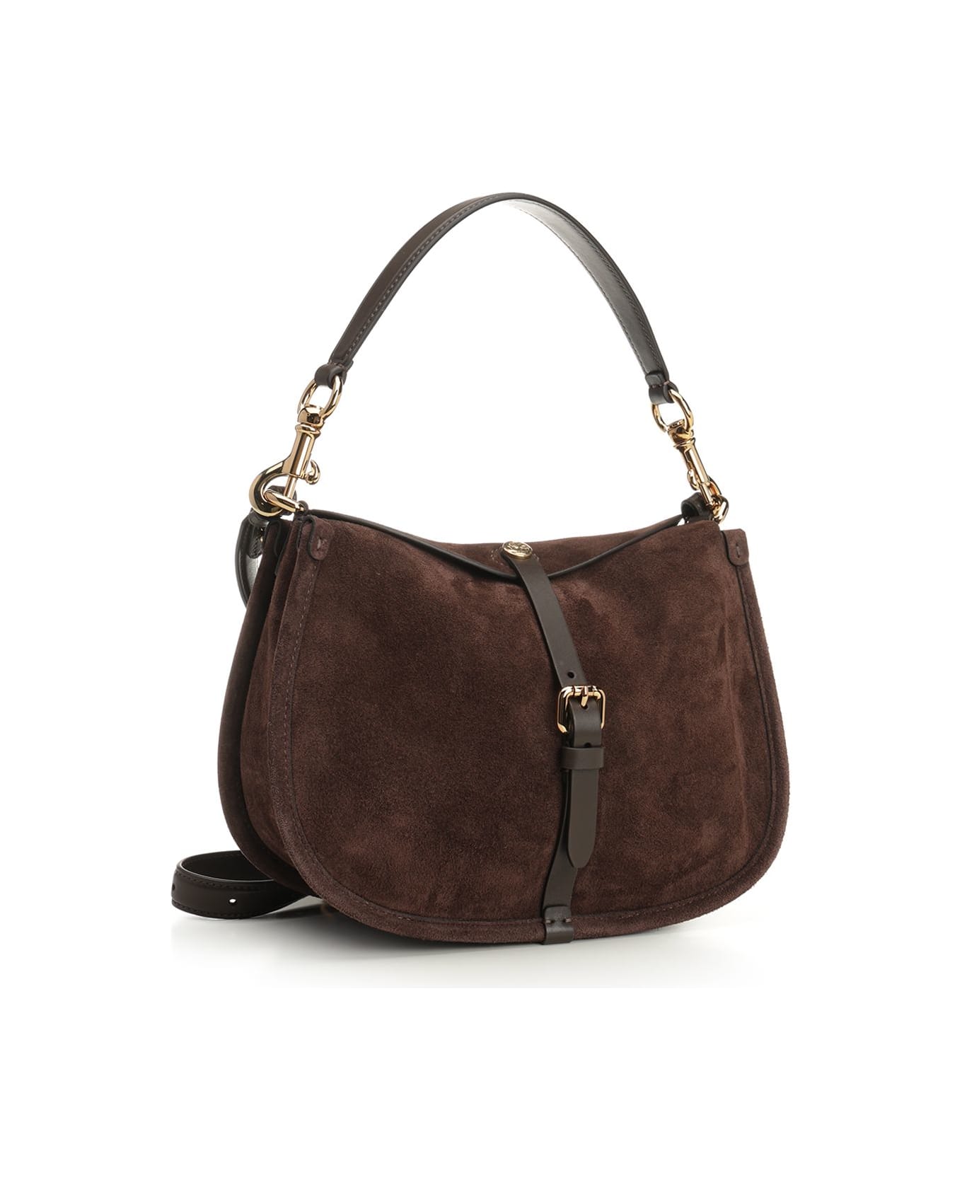 Etro Suede Shoulder Bag - Blue