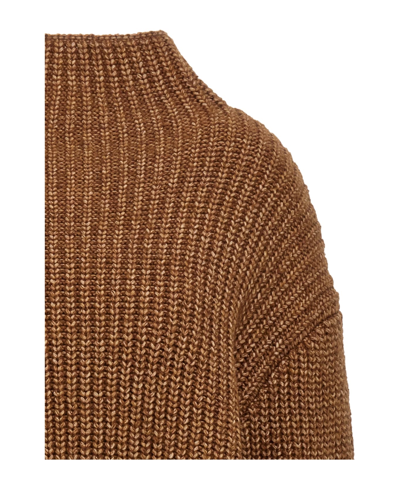 Alberta Ferretti High Neck Sweater - Orange