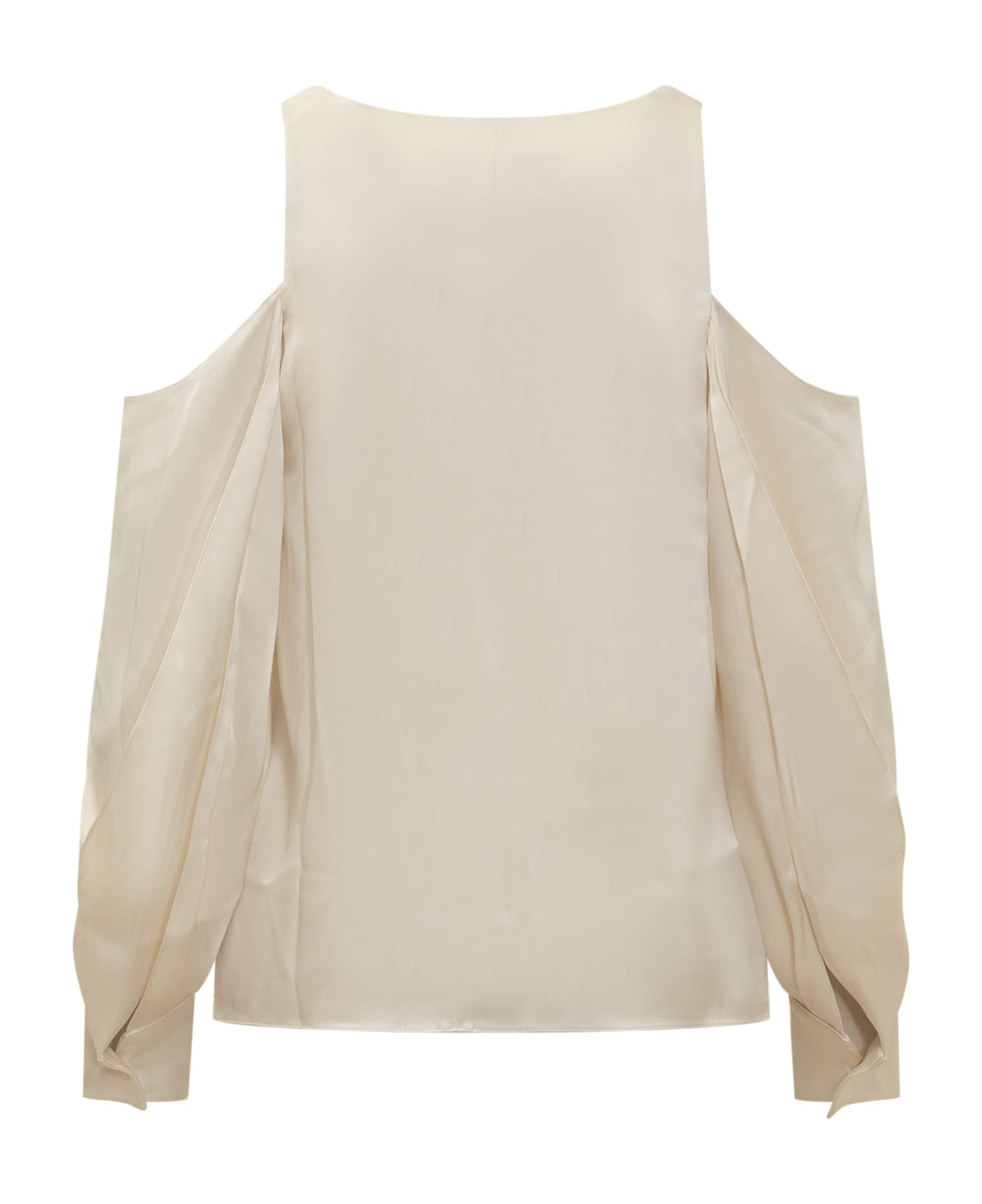 J.W. Anderson Twisted Shoulder Top - OFF WHITE