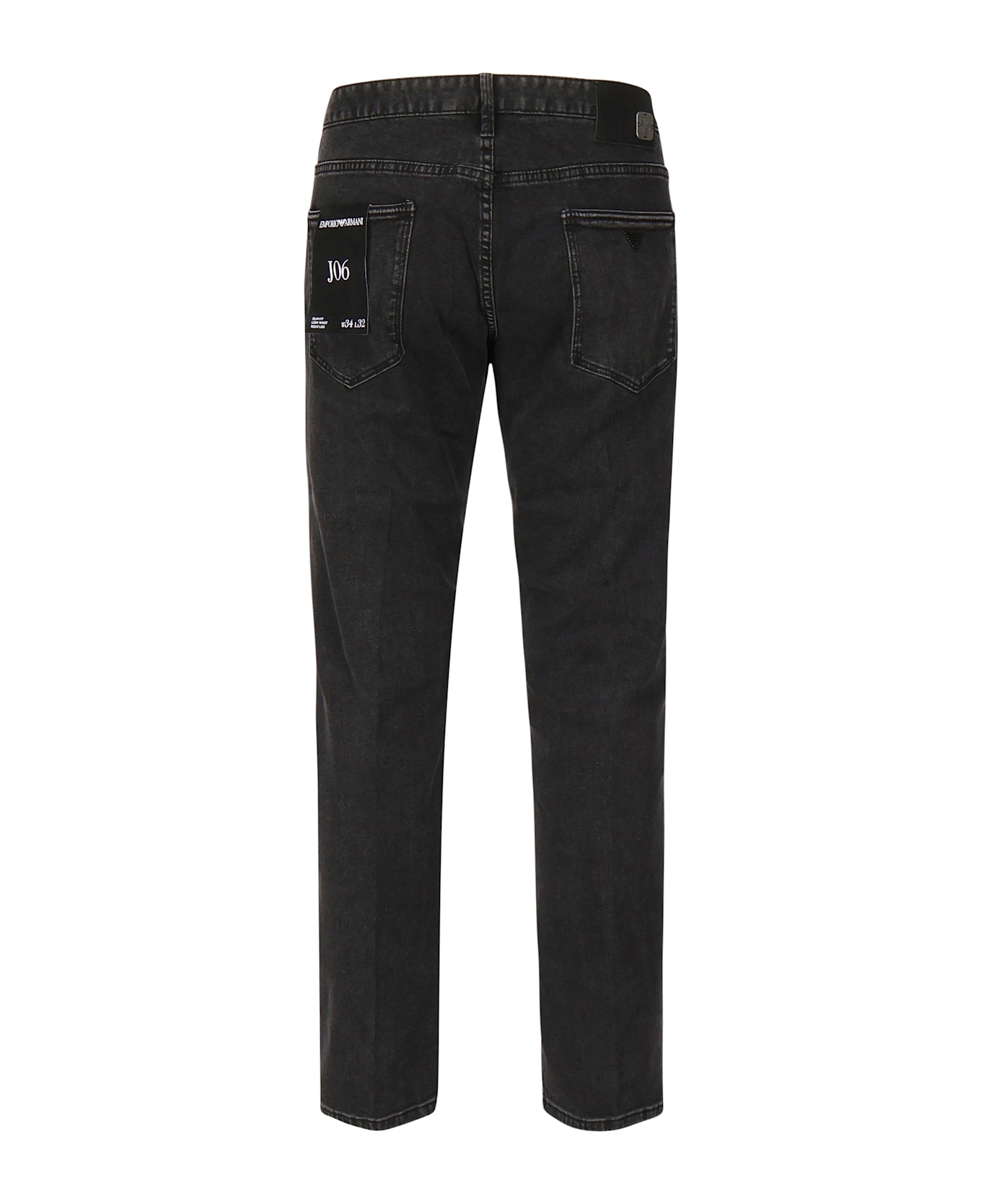 Emporio Armani Five-pocket Jeans - Black