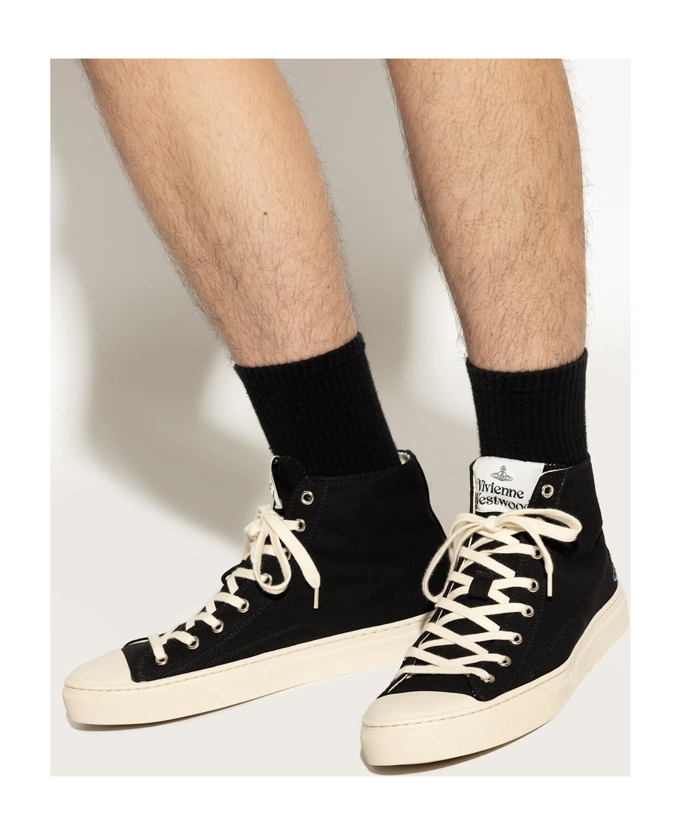 Vivienne Westwood Plimsoll Sports Shoes - BLACK