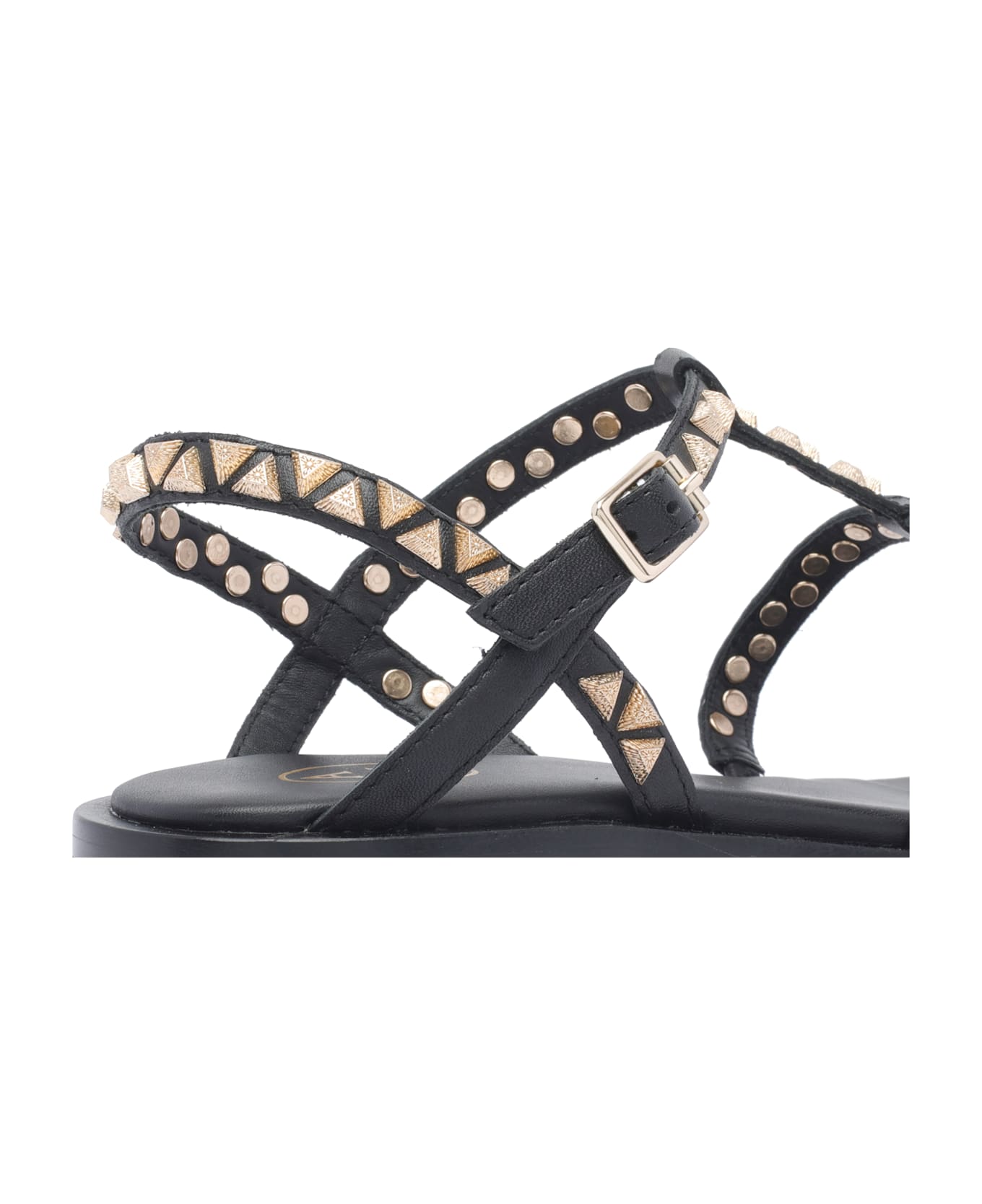 Ash Polinesia Sandals - Black