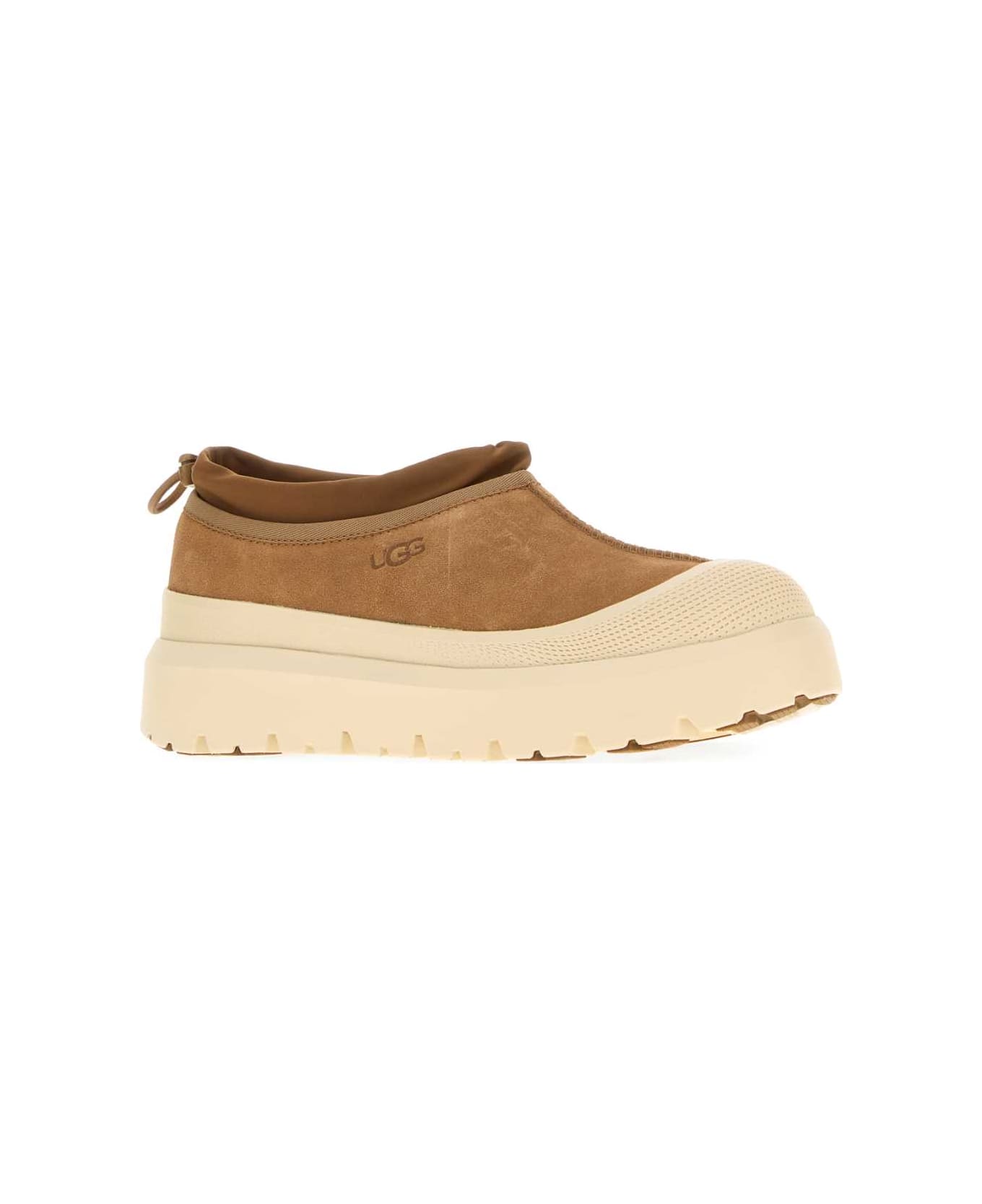 UGG Biscuit Suede And Rubber Tasman Weather Hybrid Slip Ons - CWTC