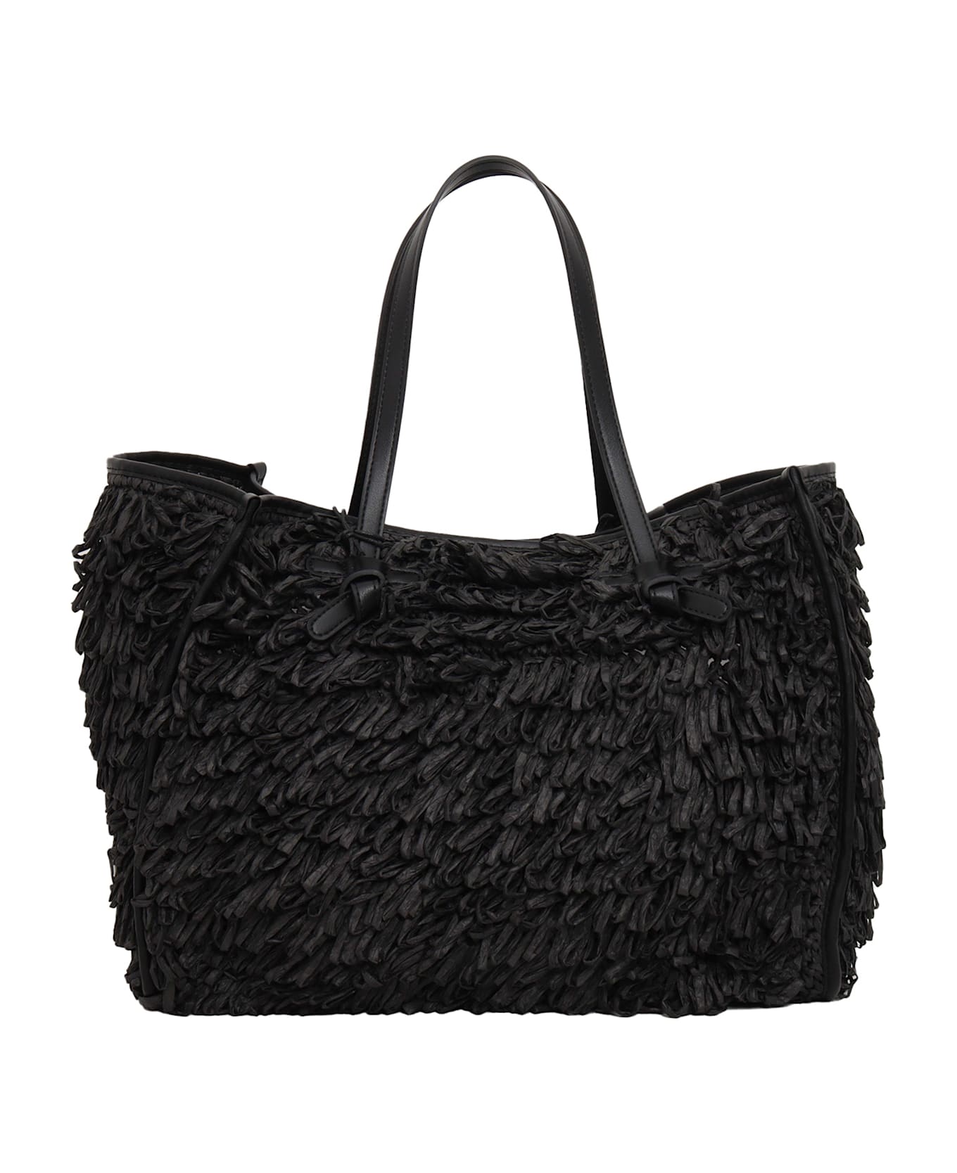 Gianni Chiarini Synthetic Fabric Bag 38x31x16 - BLACK