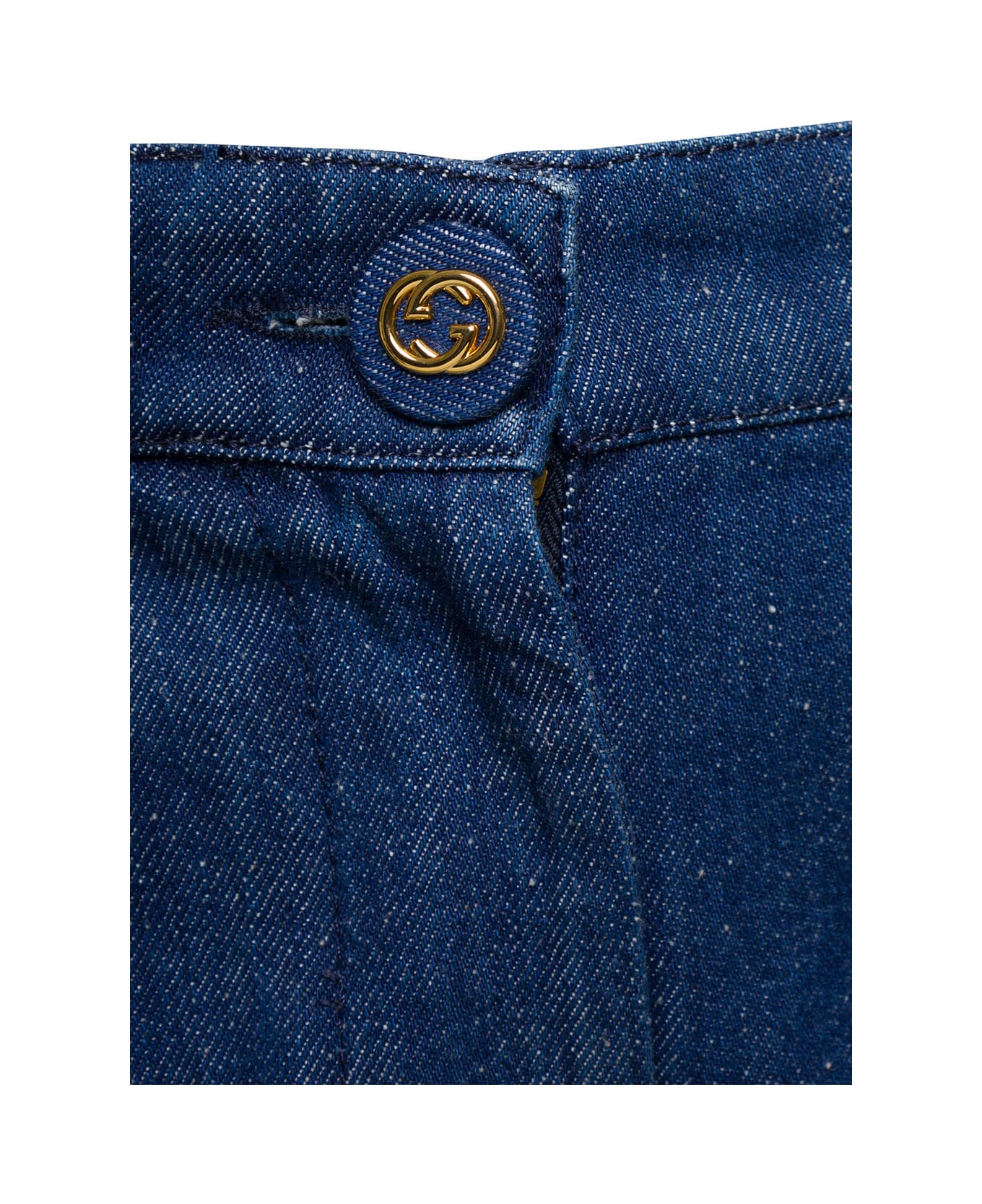 Gucci Wide-leg Denim Jeans - Blue