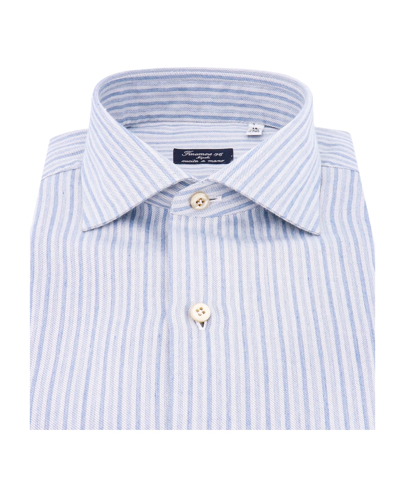 Finamore Shirt - Blue シャツ