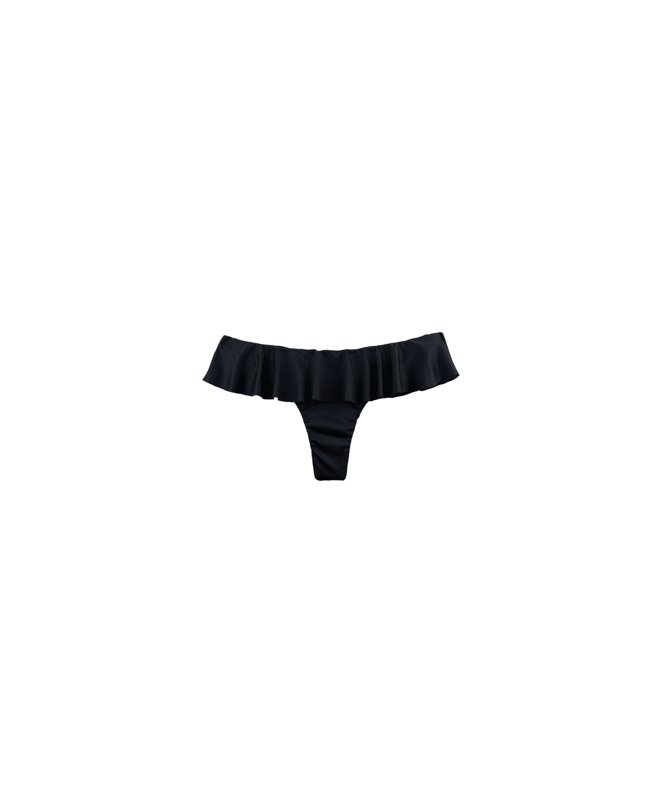 MC2 Saint Barth Woman Cheeky Swim Briefs - BLACK