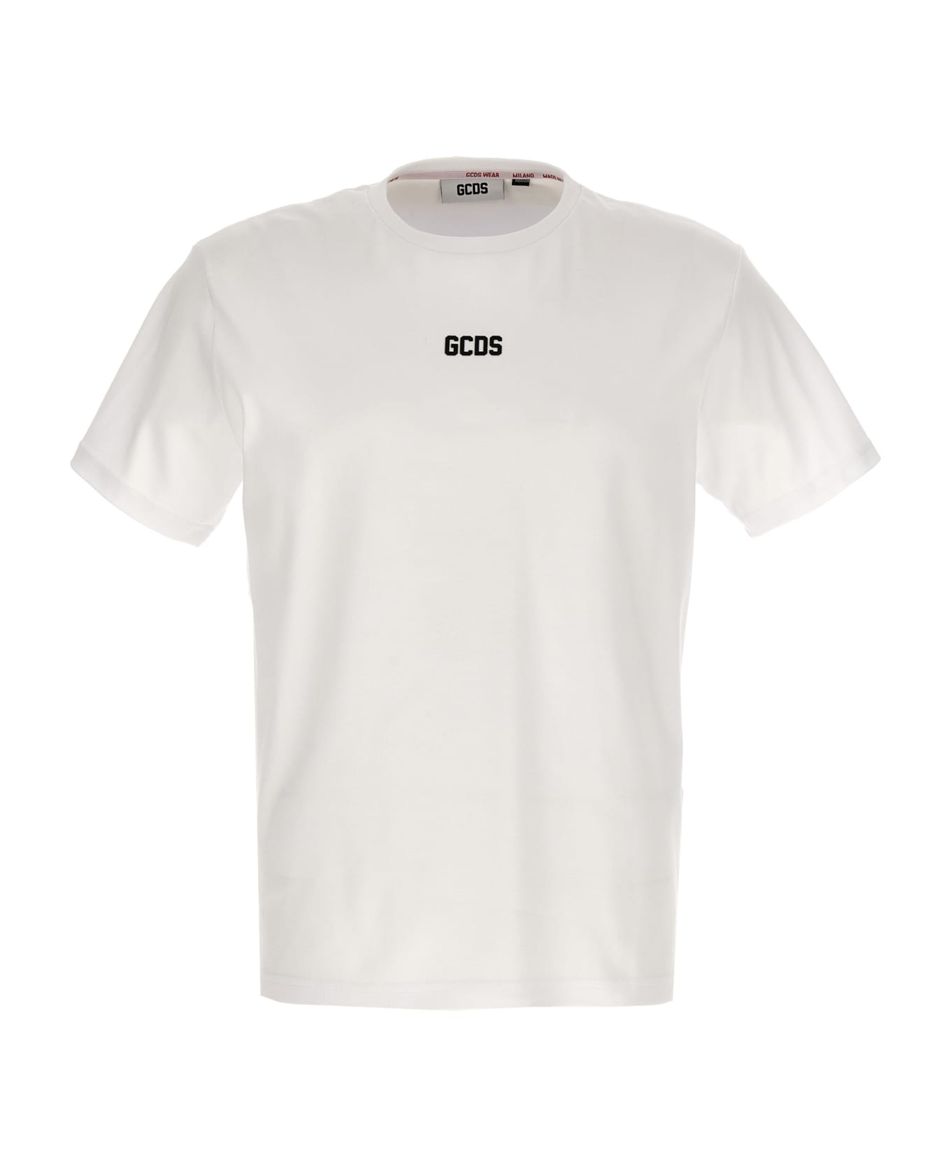 GCDS Basic Logo T-shirt - WHITE シャツ