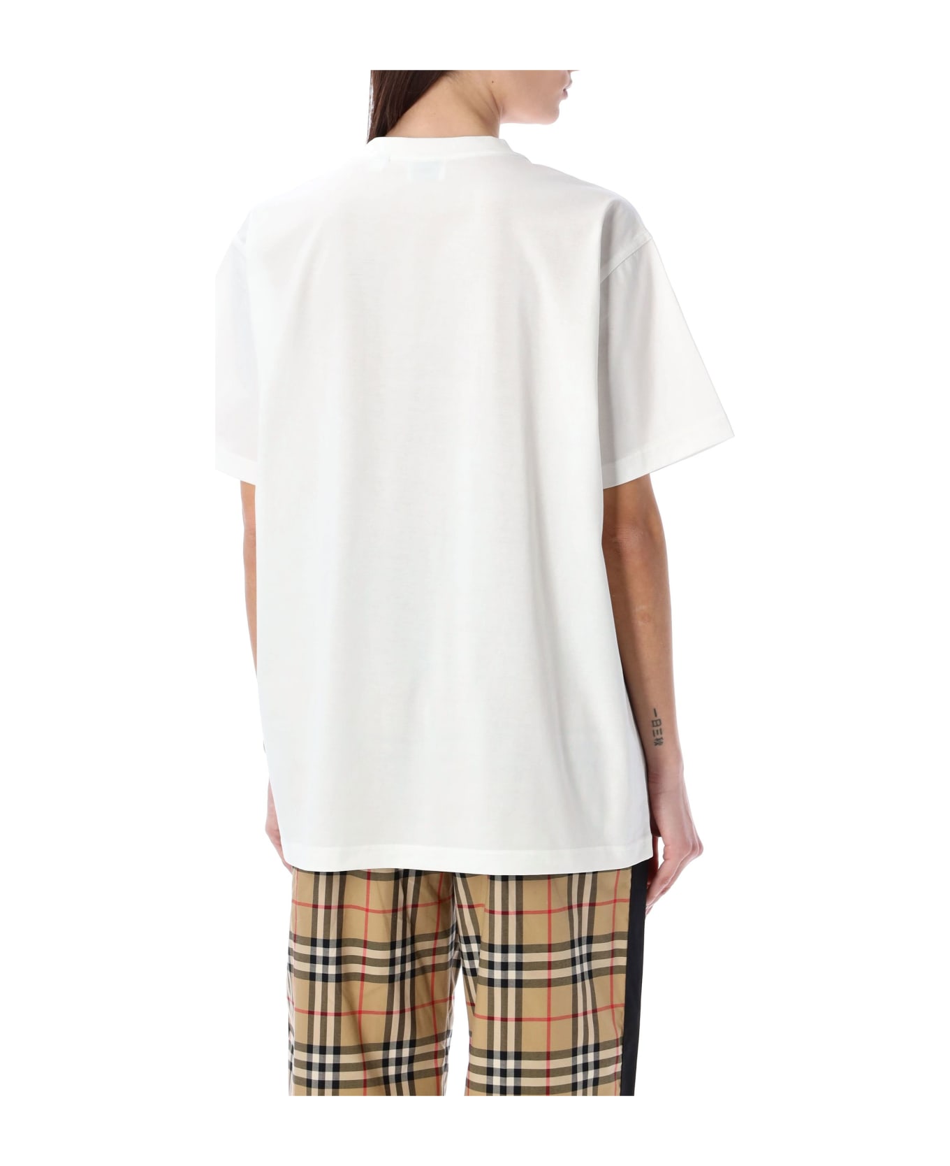 Burberry London Check Pocket T-shirt - WHITE Tシャツ