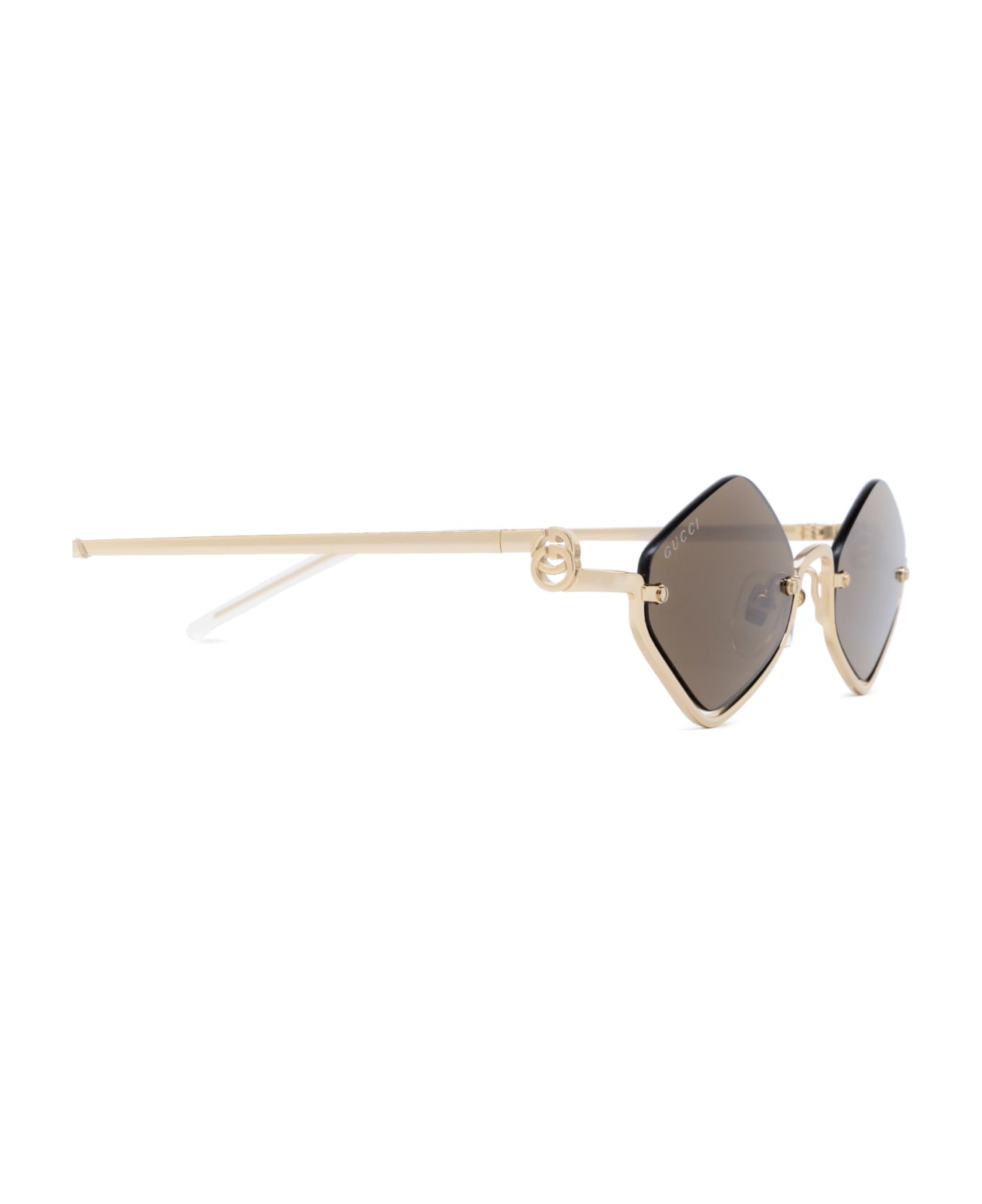 Gucci Eyewear Gg1604s Gold Sunglasses - Gold