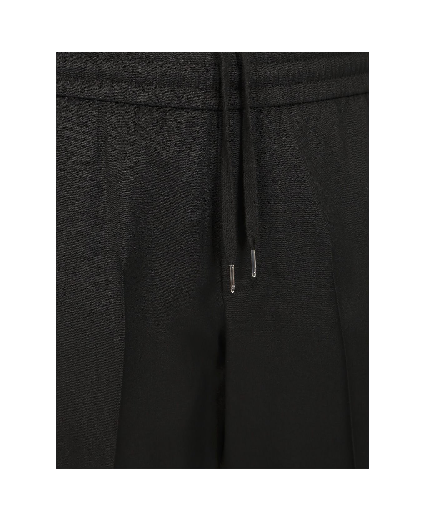 Golden Goose Wool Jogging Trousers - Black ボトムス
