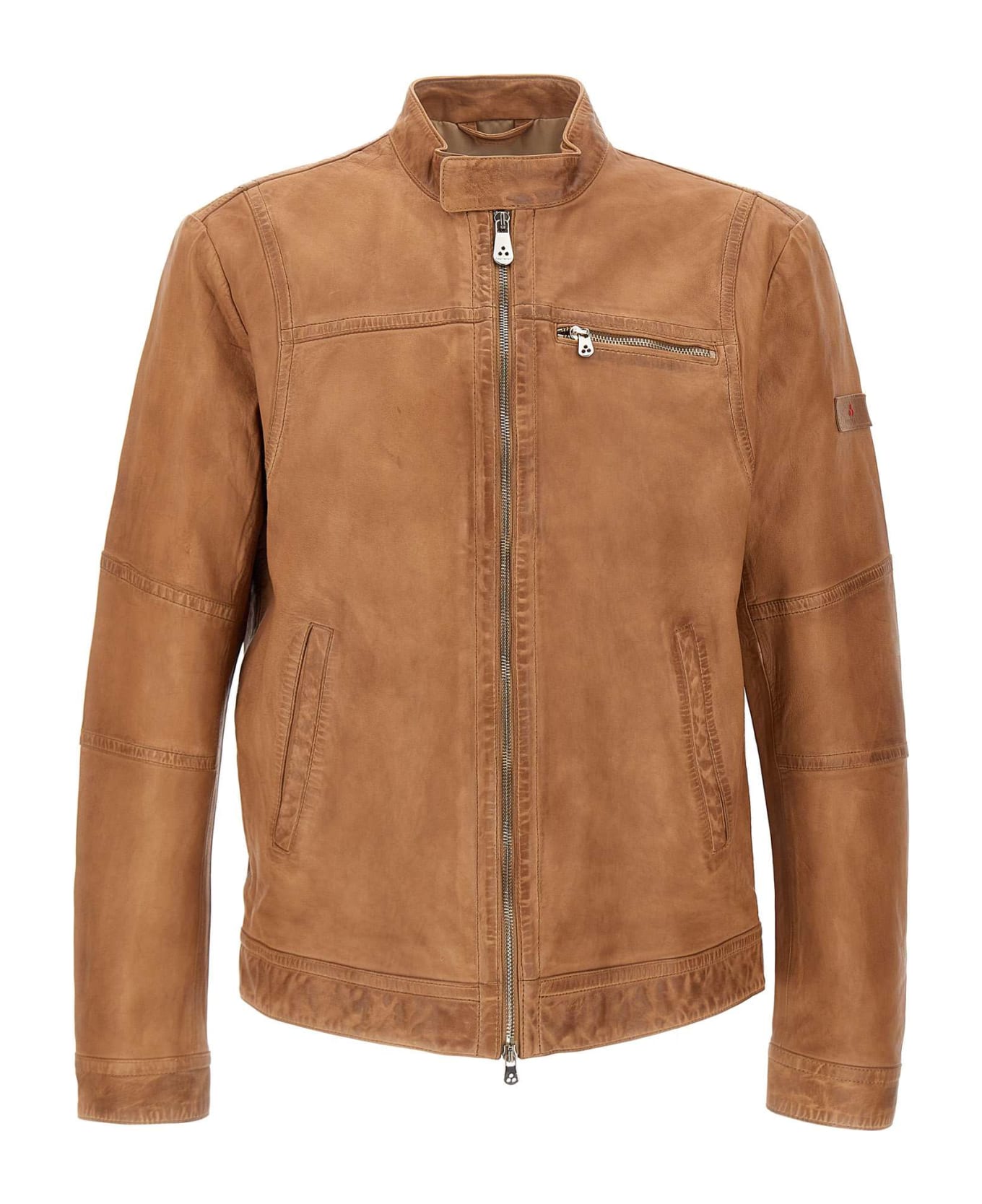 Peuterey 'saguaro' Jacket - Leather Brown