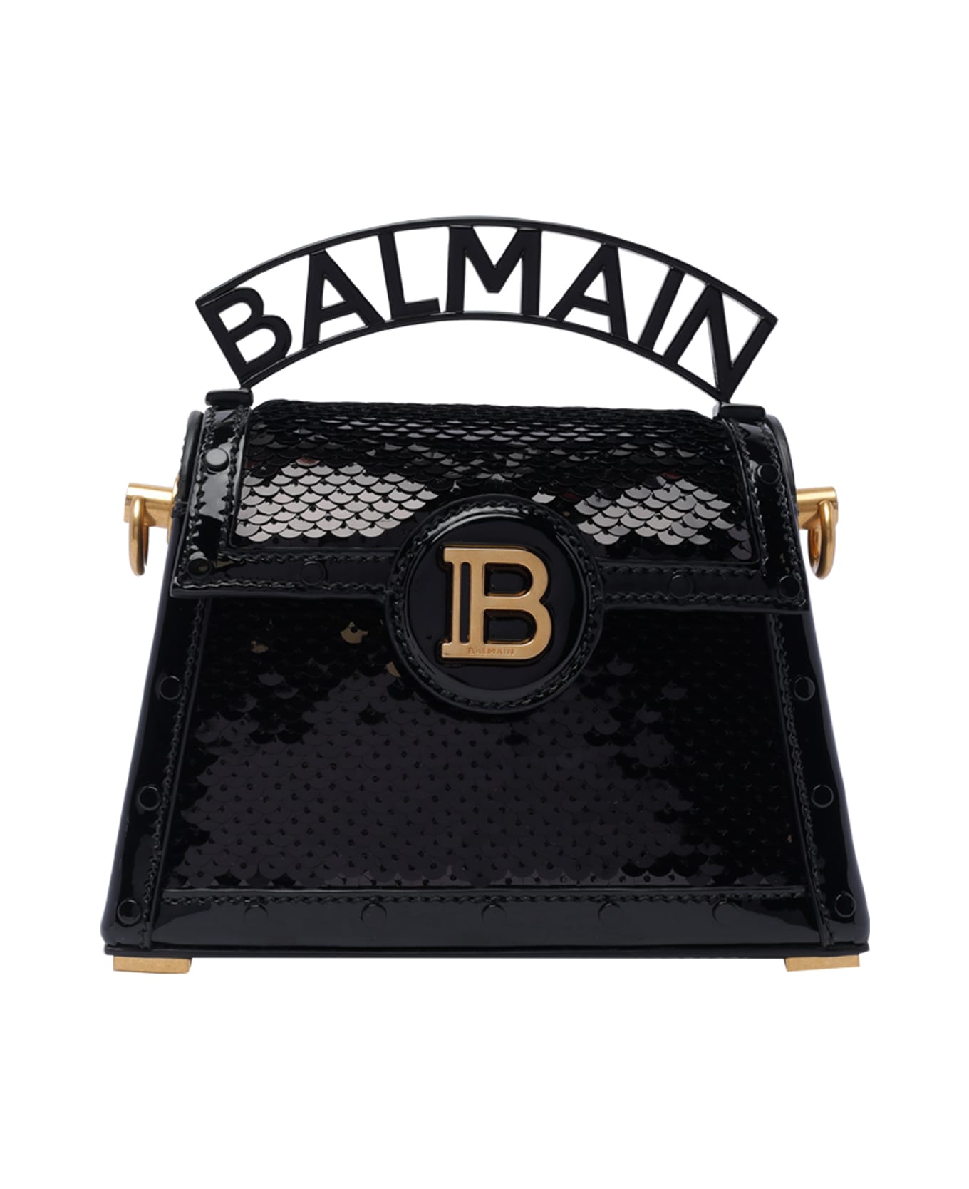 Balmain B-buzz Dynasty Handbag - Black