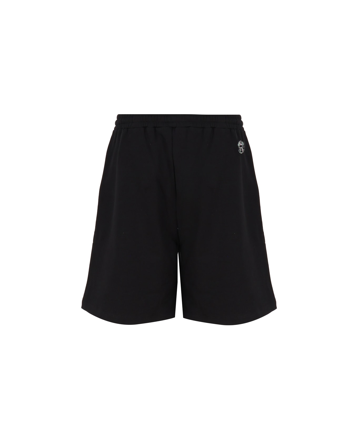 Barrow Bermuda Shorts With Logo - Black