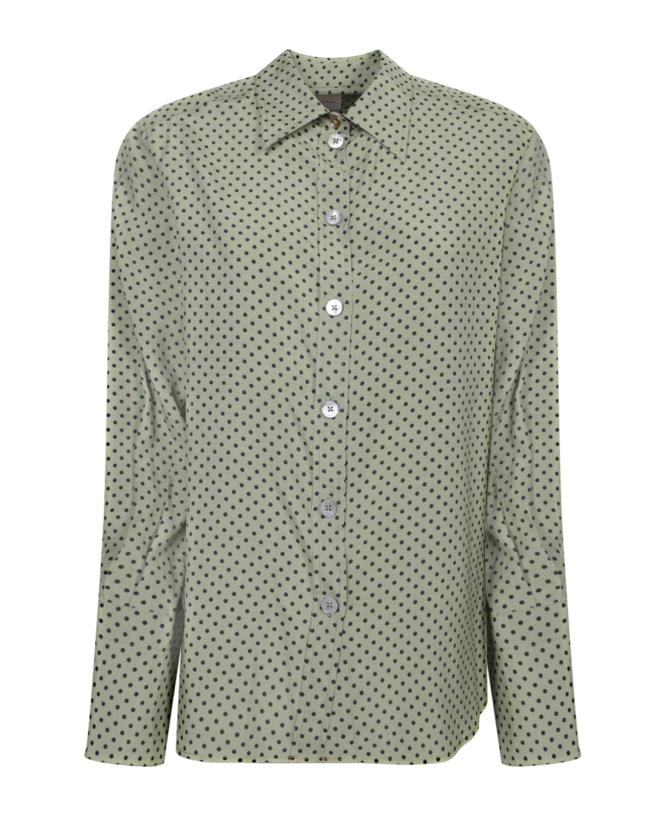 Paul Smith Patterned Green Shirt - Green シャツ