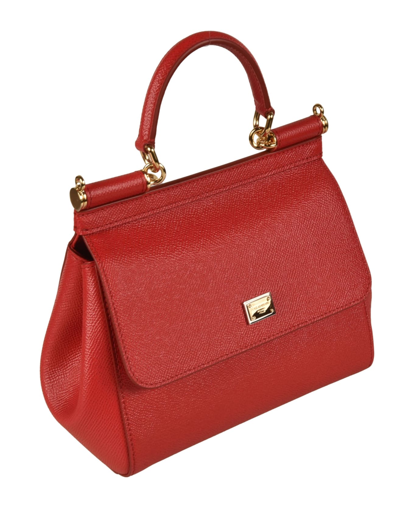 Dolce & Gabbana Miss Sicily Tote - Red