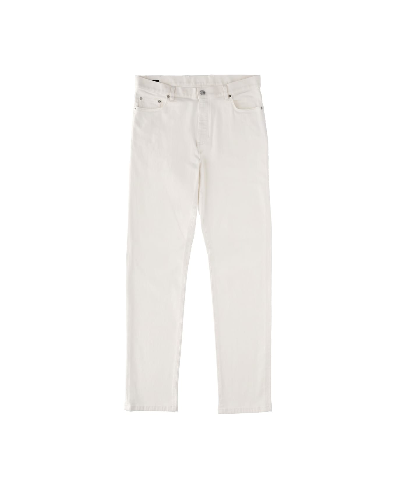 Zegna Cotton Denim Jeans - WHITE
