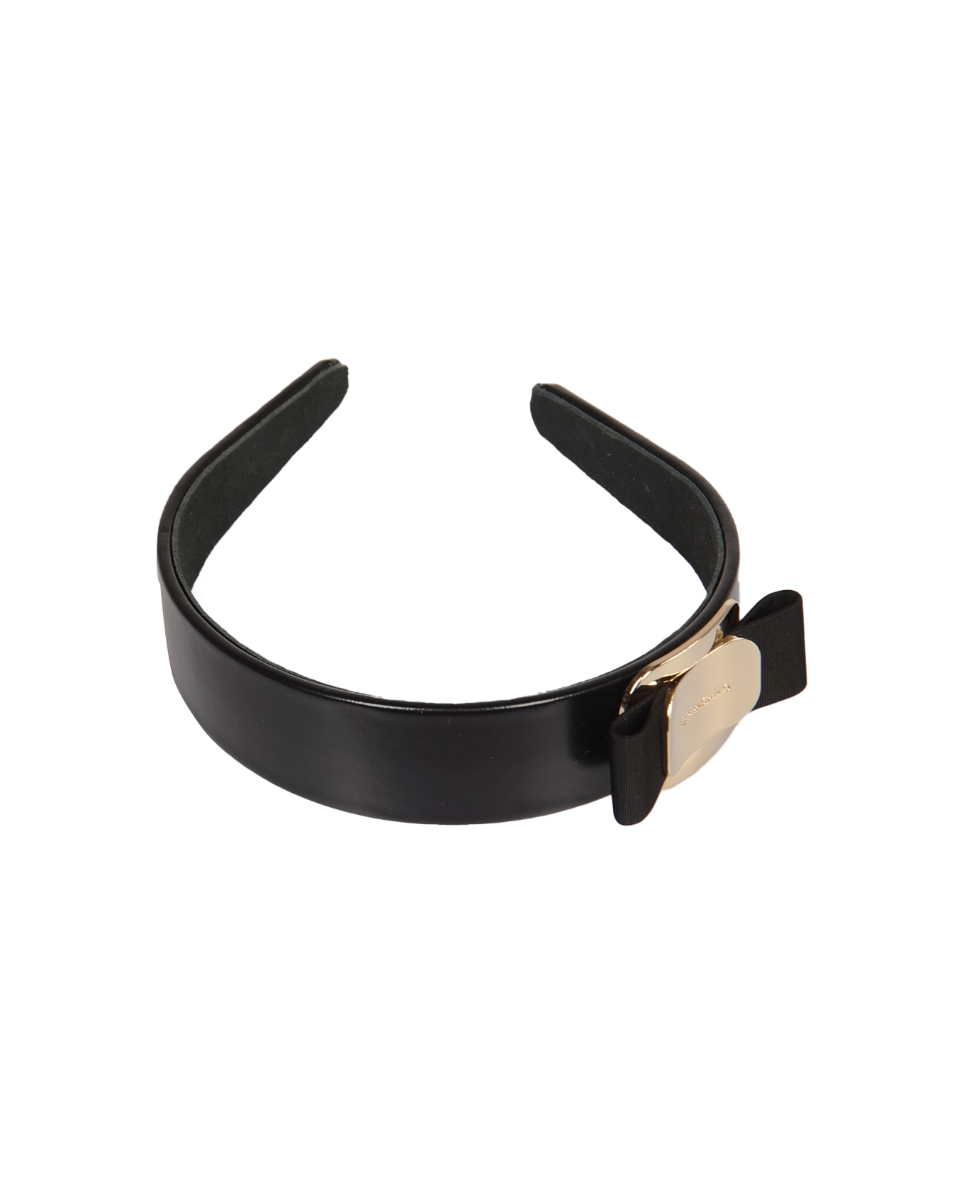 Ferragamo Bow Detail Headband - Black