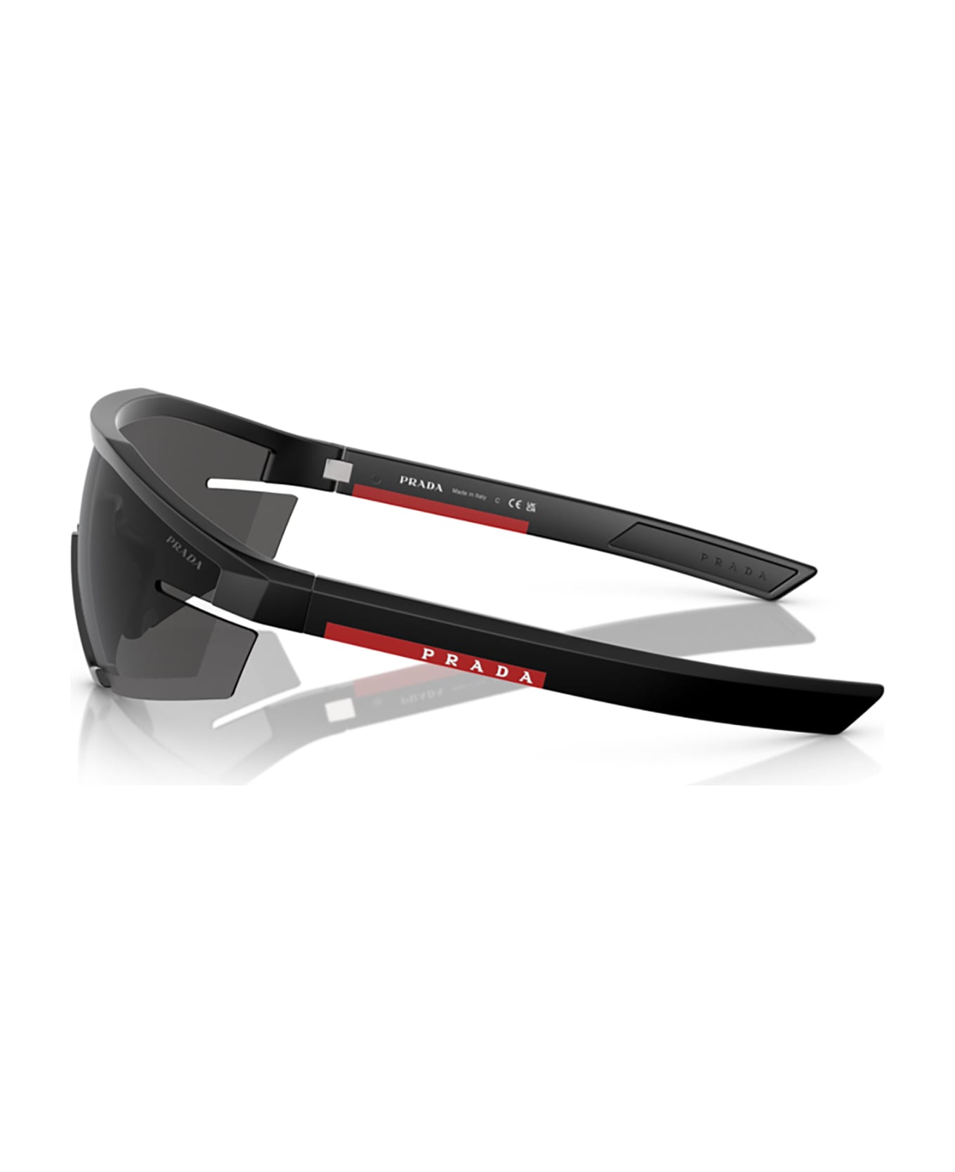 Prada Linea Rossa Ps 03zs Matte Black Sunglasses - Matte Black サングラス