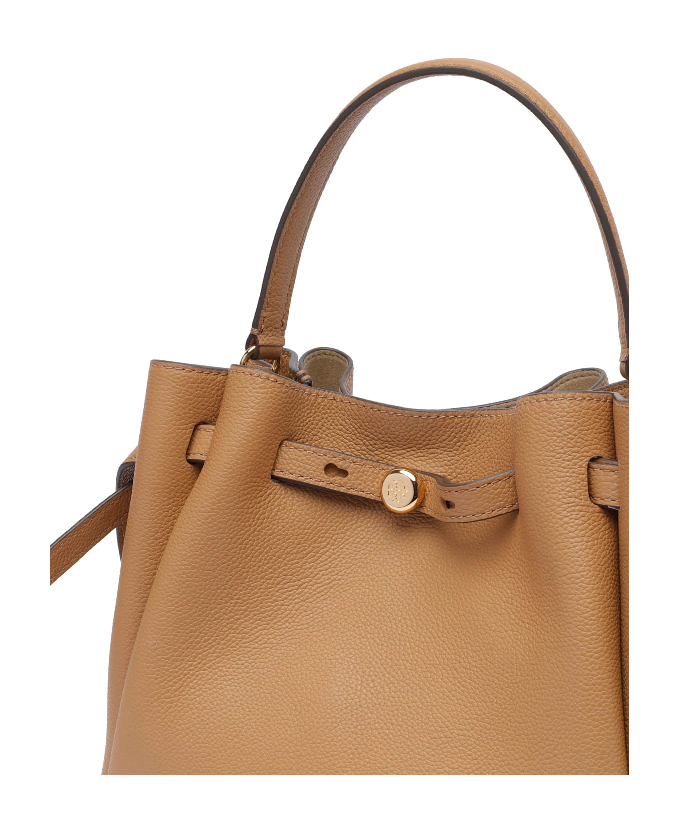 Tory Burch Romy Bucket Bag - Beige