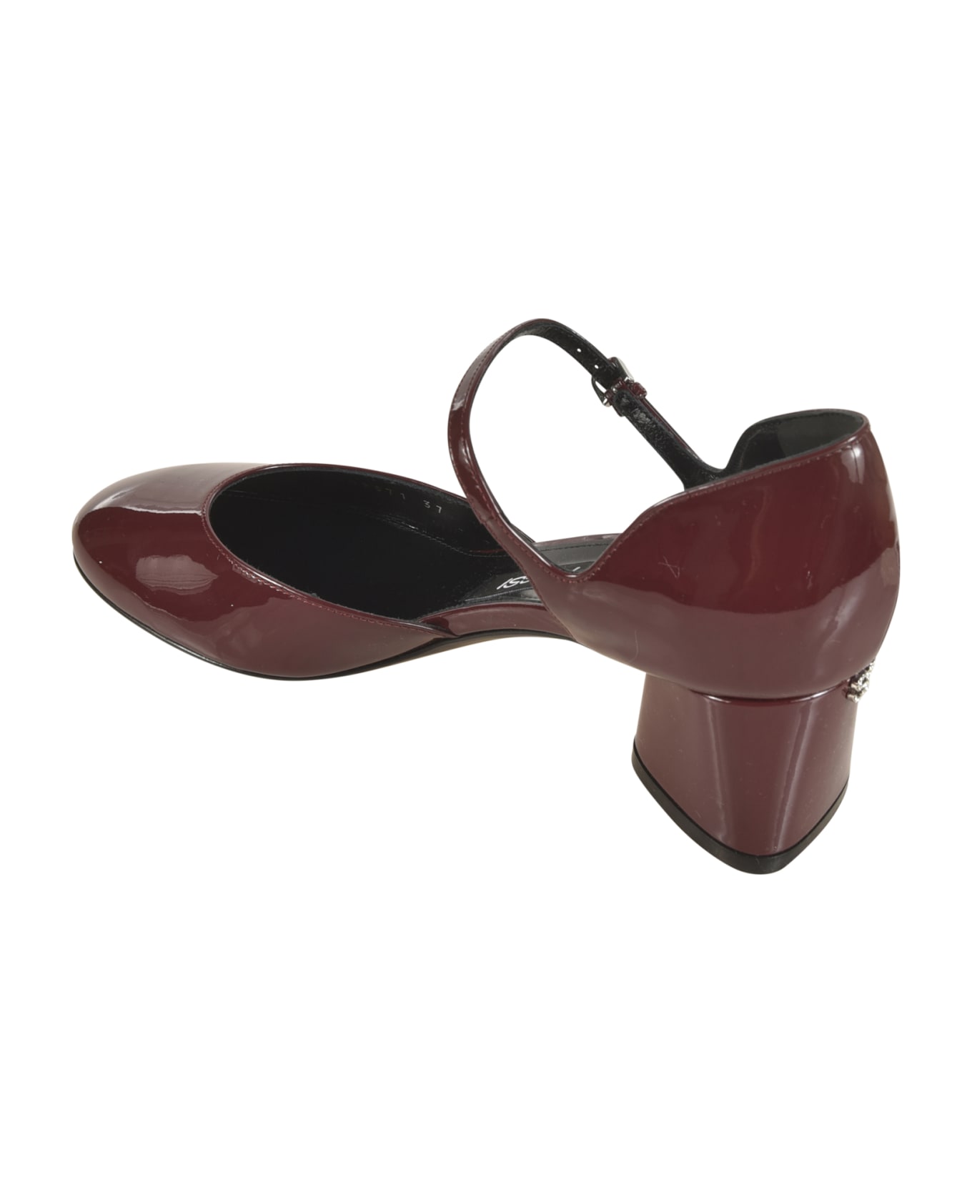 Sergio Rossi Pilier Pumps - Wine