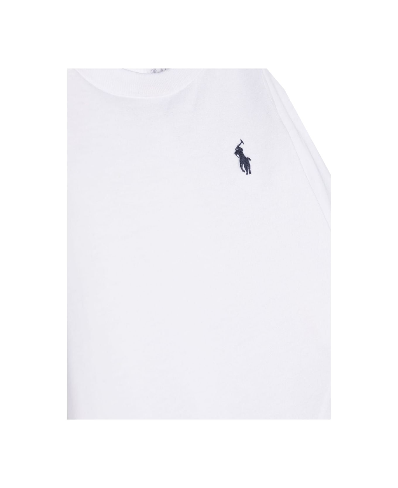 Polo Ralph Lauren T-shirt Ml - WHITE Tシャツ＆ポロシャツ